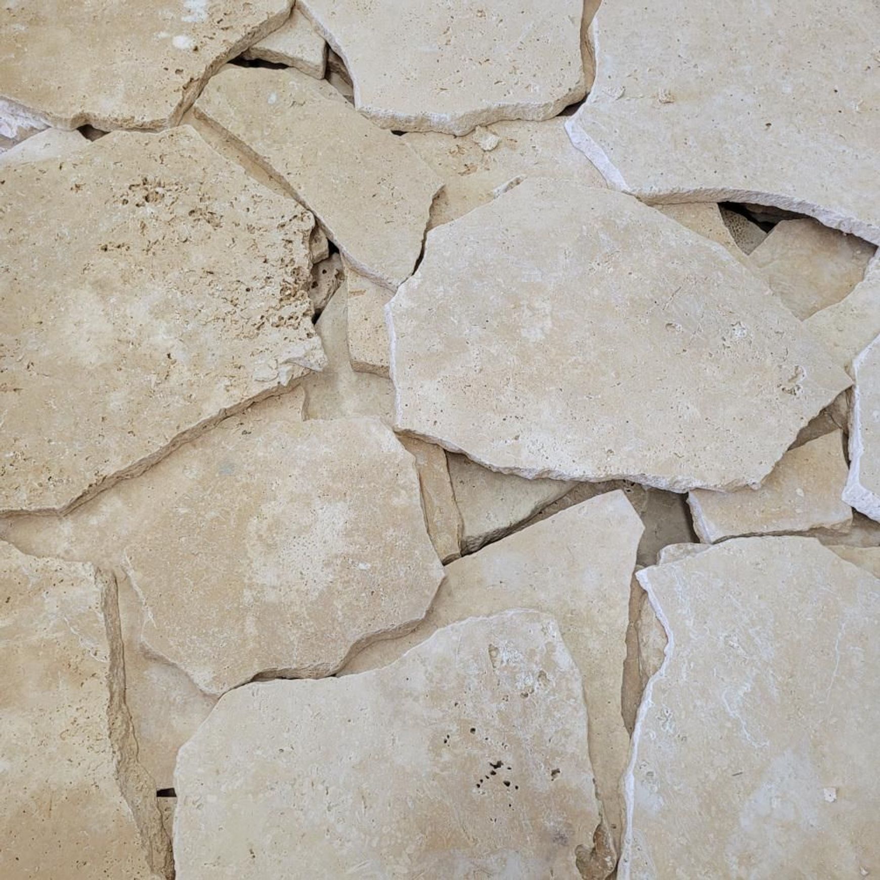 20mm Classic Linen Crazy Paving