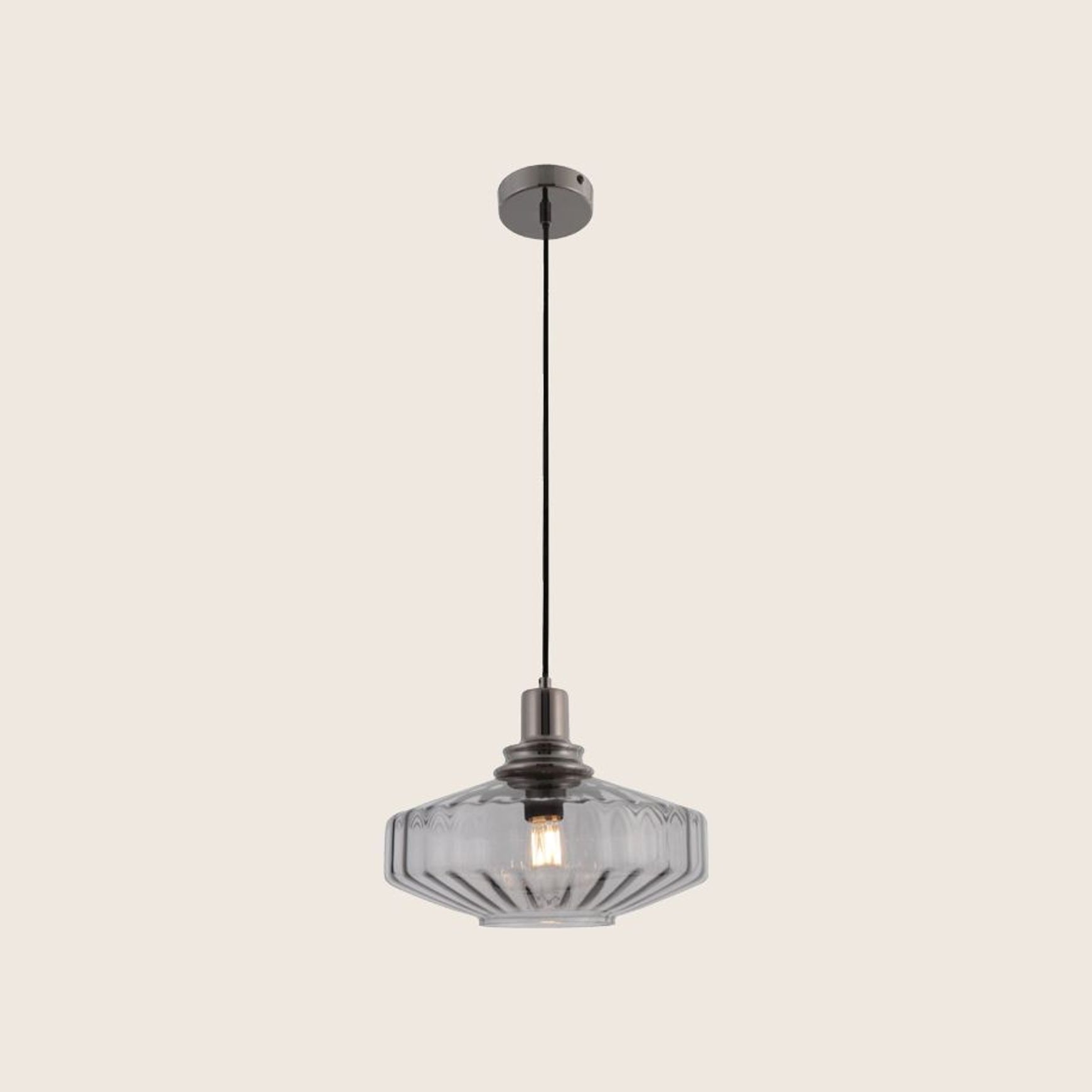 Calla Pendant Smoke
