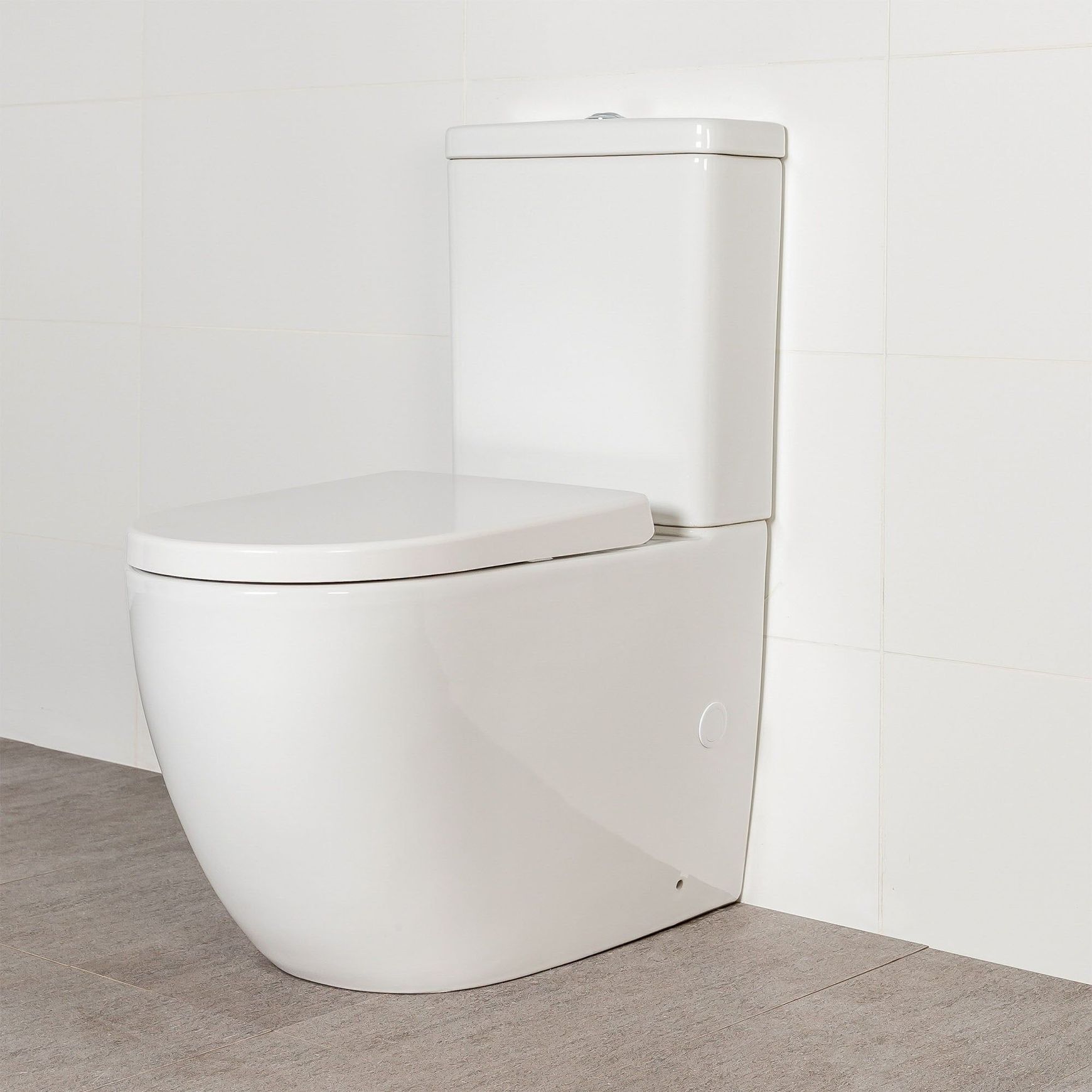 Milu Crest Back-to-wall Toilet + Odourless by Expella