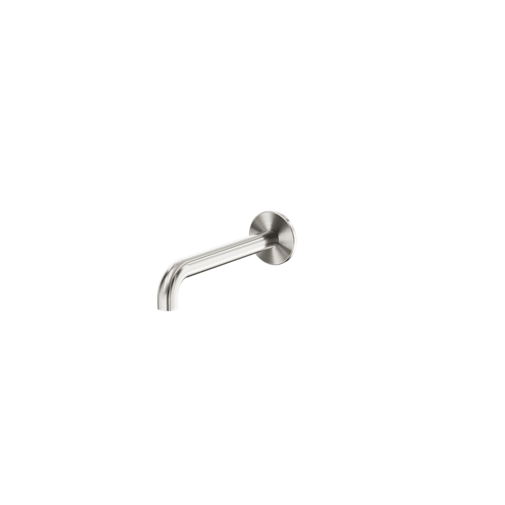 Serenity 160mm Wall Basin/Bath Set Spout only Brushed Nickel