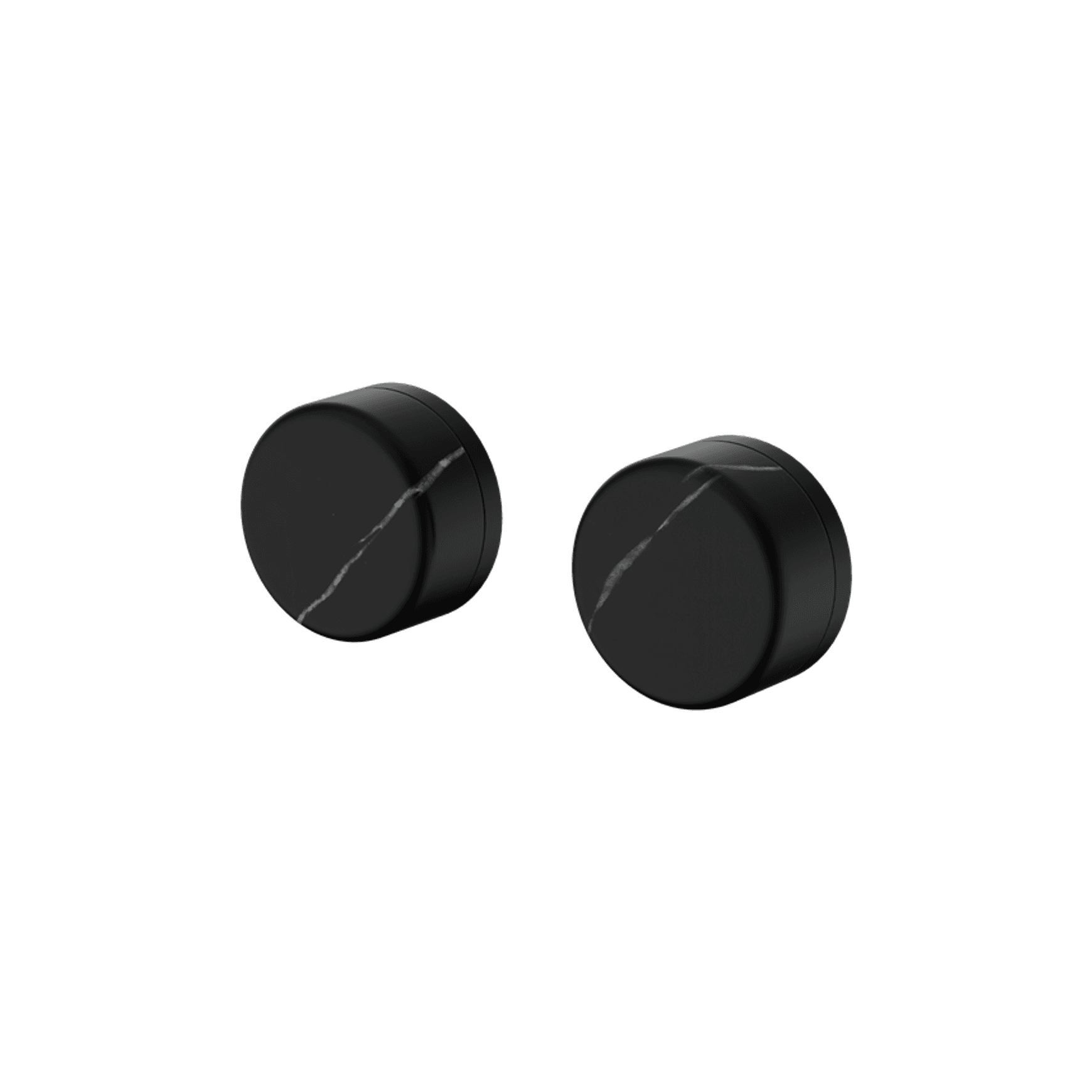 Serenity Wall Top Assembly With Marquina Black Handle Matte Black