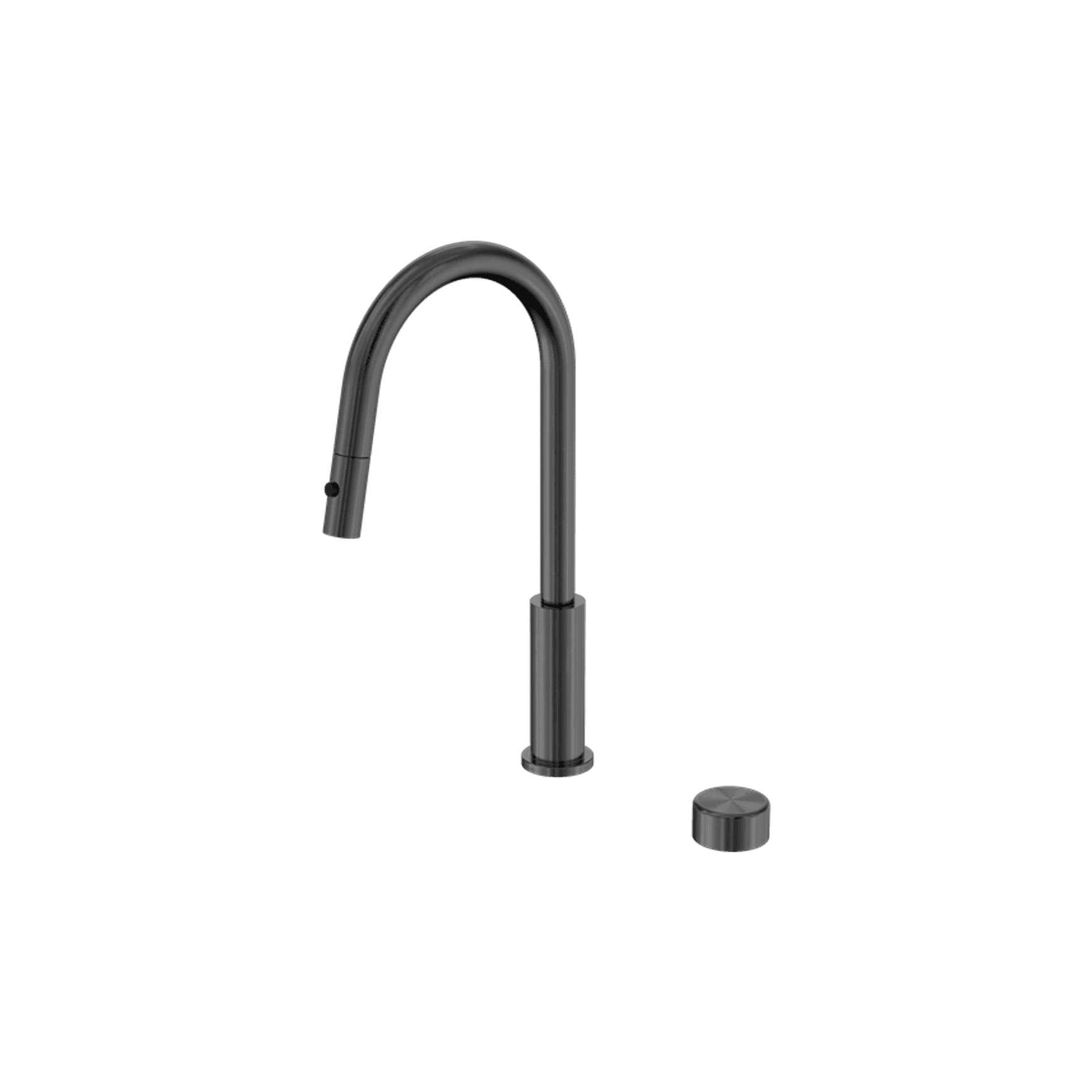 Serenity pull out kitchen Set Metal Handle Gun Metal