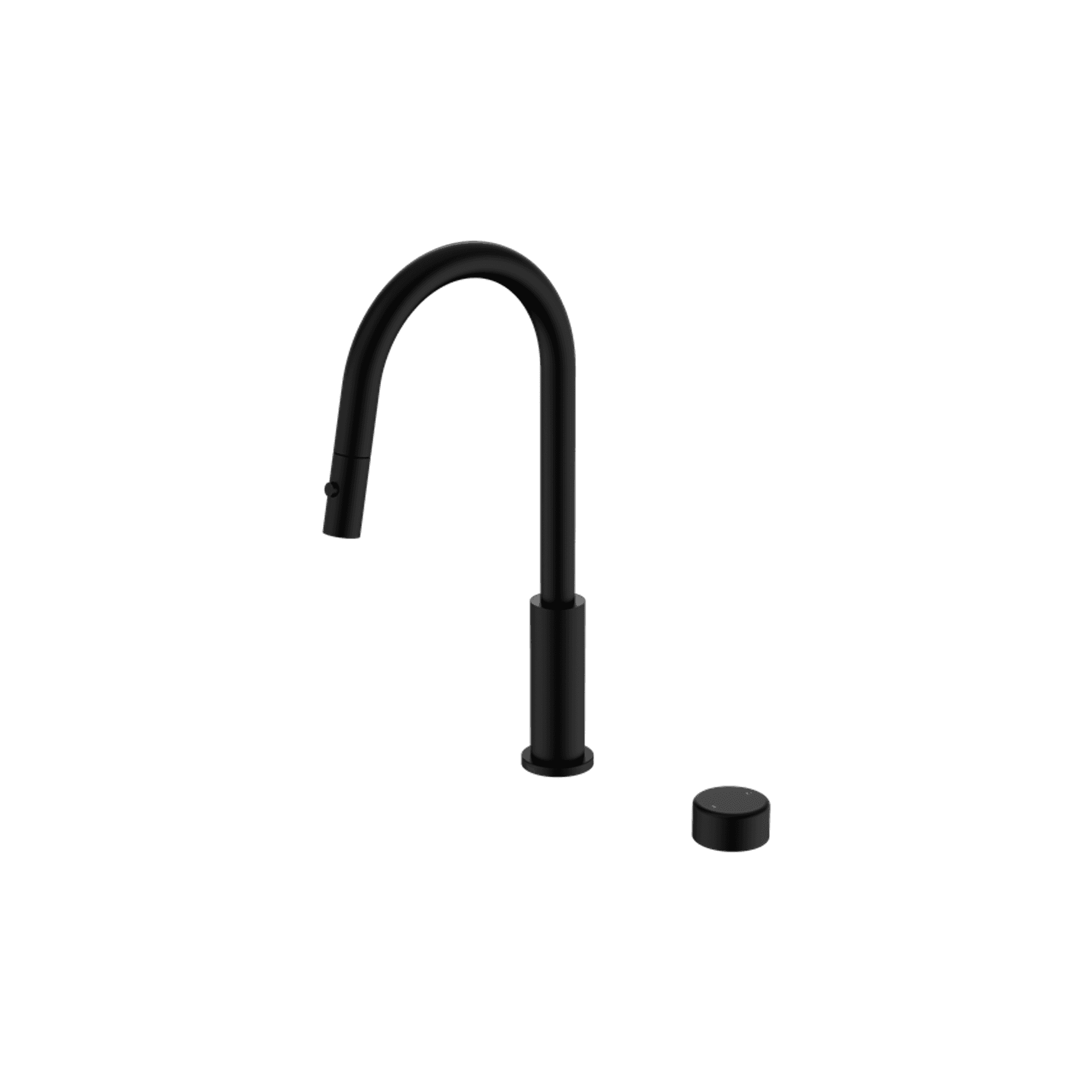 Serenity pull out kitchen Set Metal Handle Matte Black