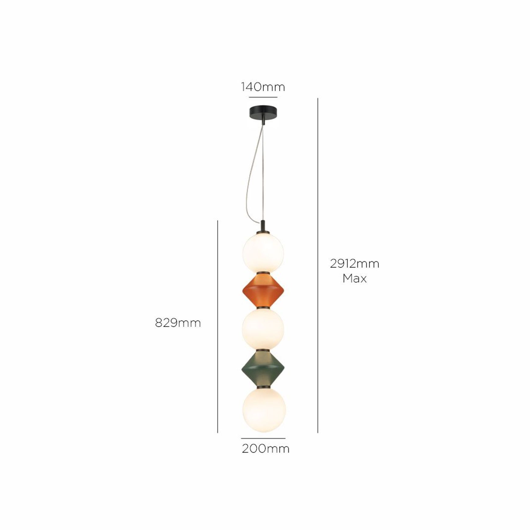 Heracles Modular C2 Pendant