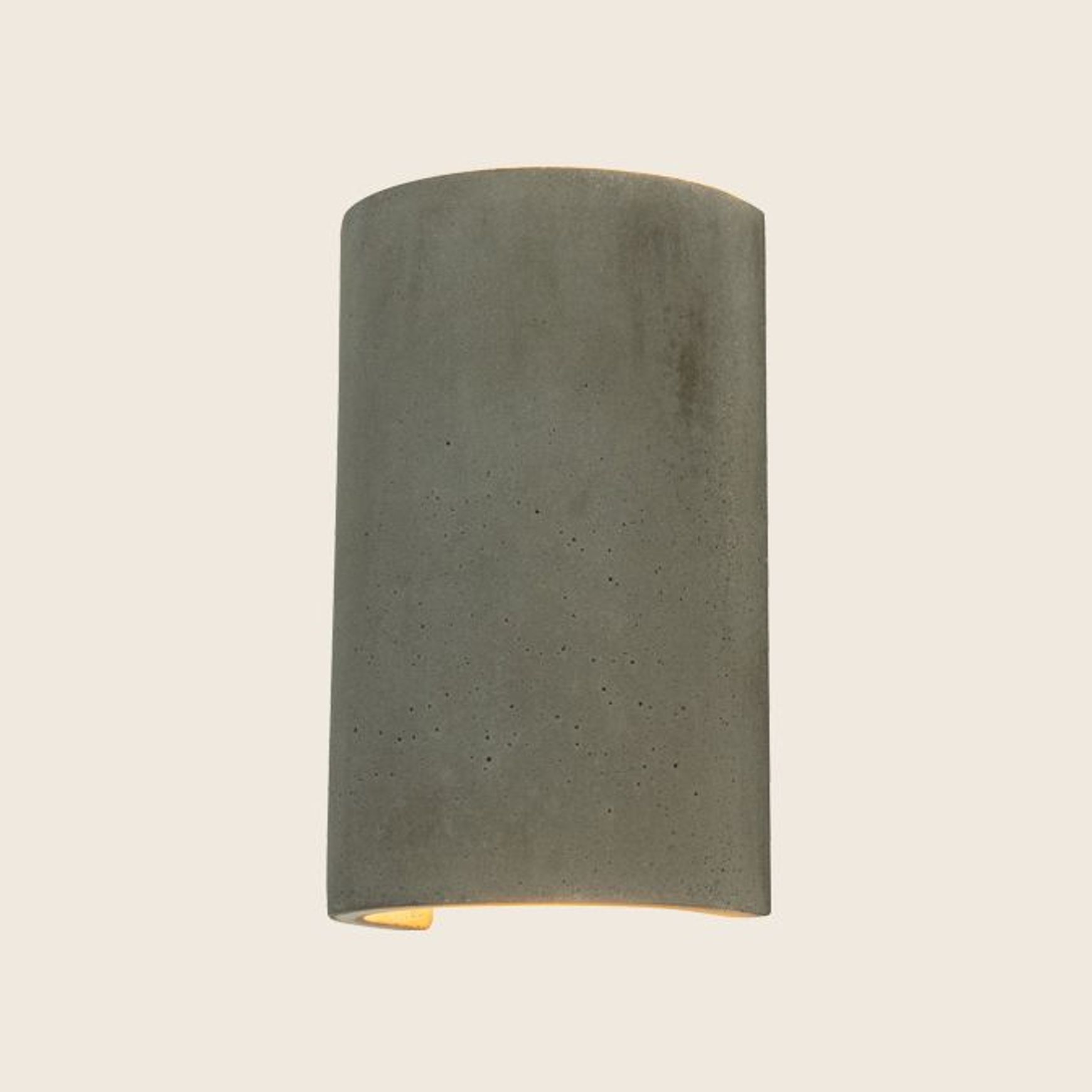 Olympia Curve Concrete Wall Light