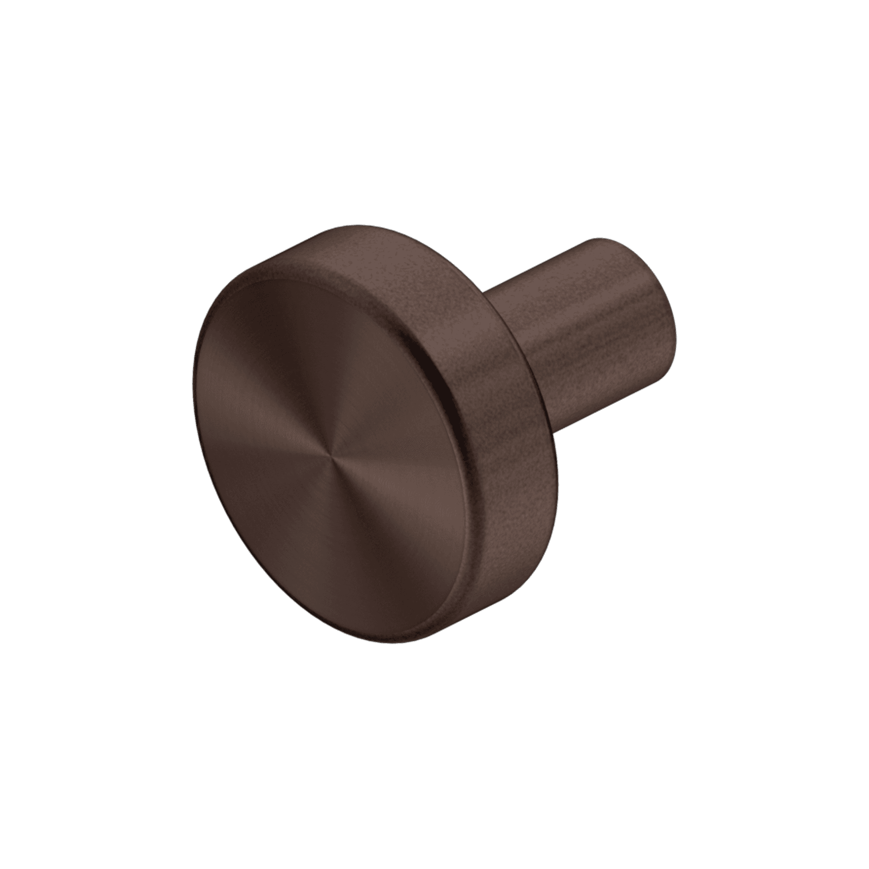 Mecca Cabinet Knob – Ø26 Rome Bronze