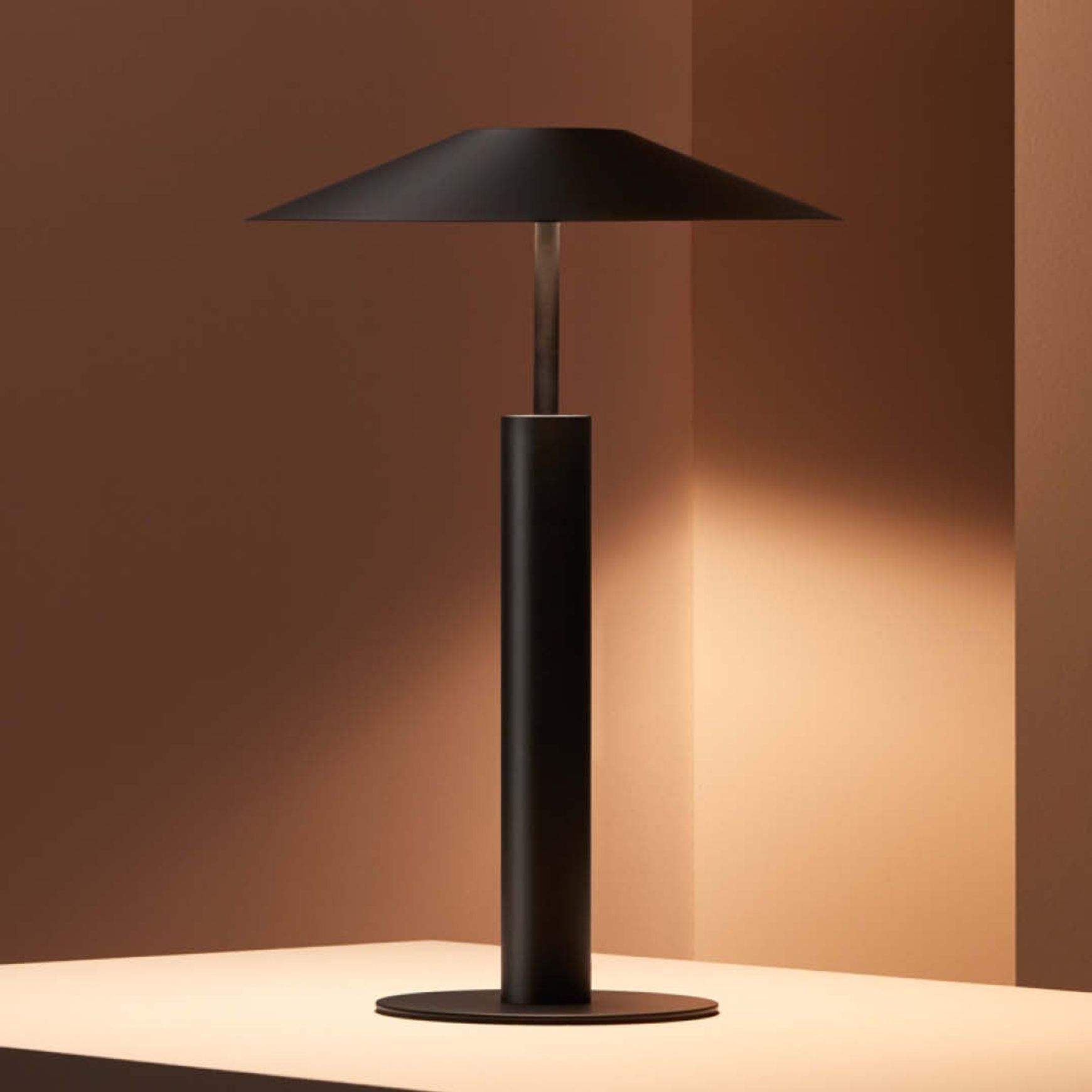 Henri LED Table Lamp in Black