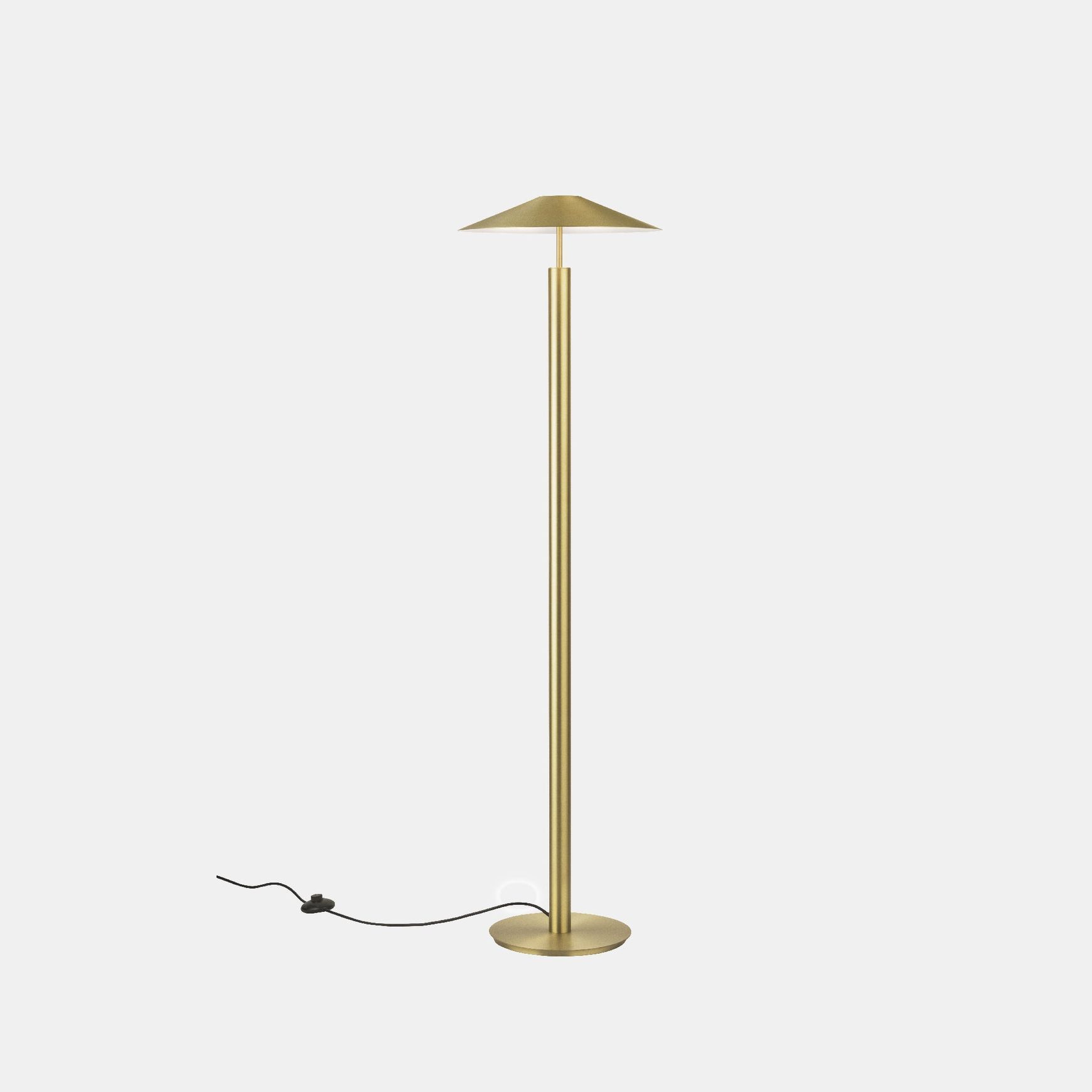 Henri LED Floor Lamp in Gold