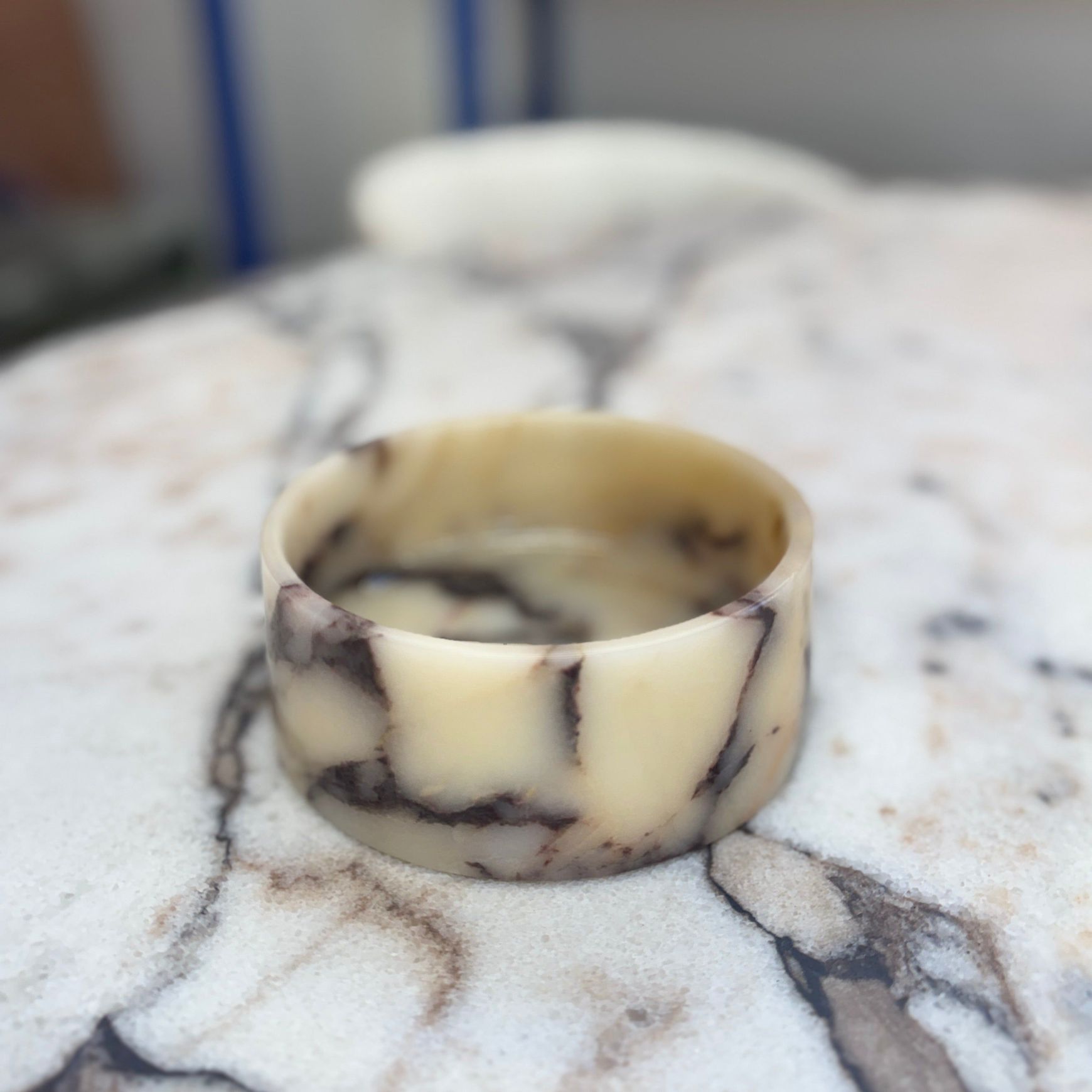 Small Bowl - Viola Calacatta Marble