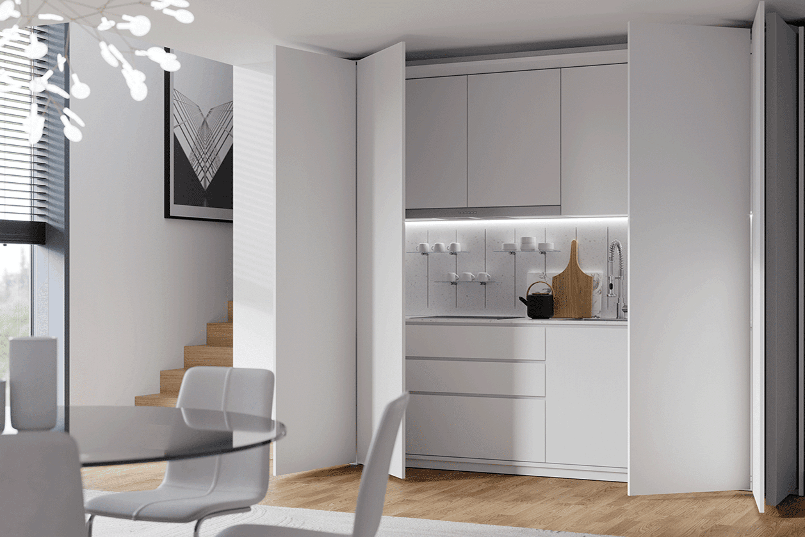 Salice Exedra2 Double Pocket Door System