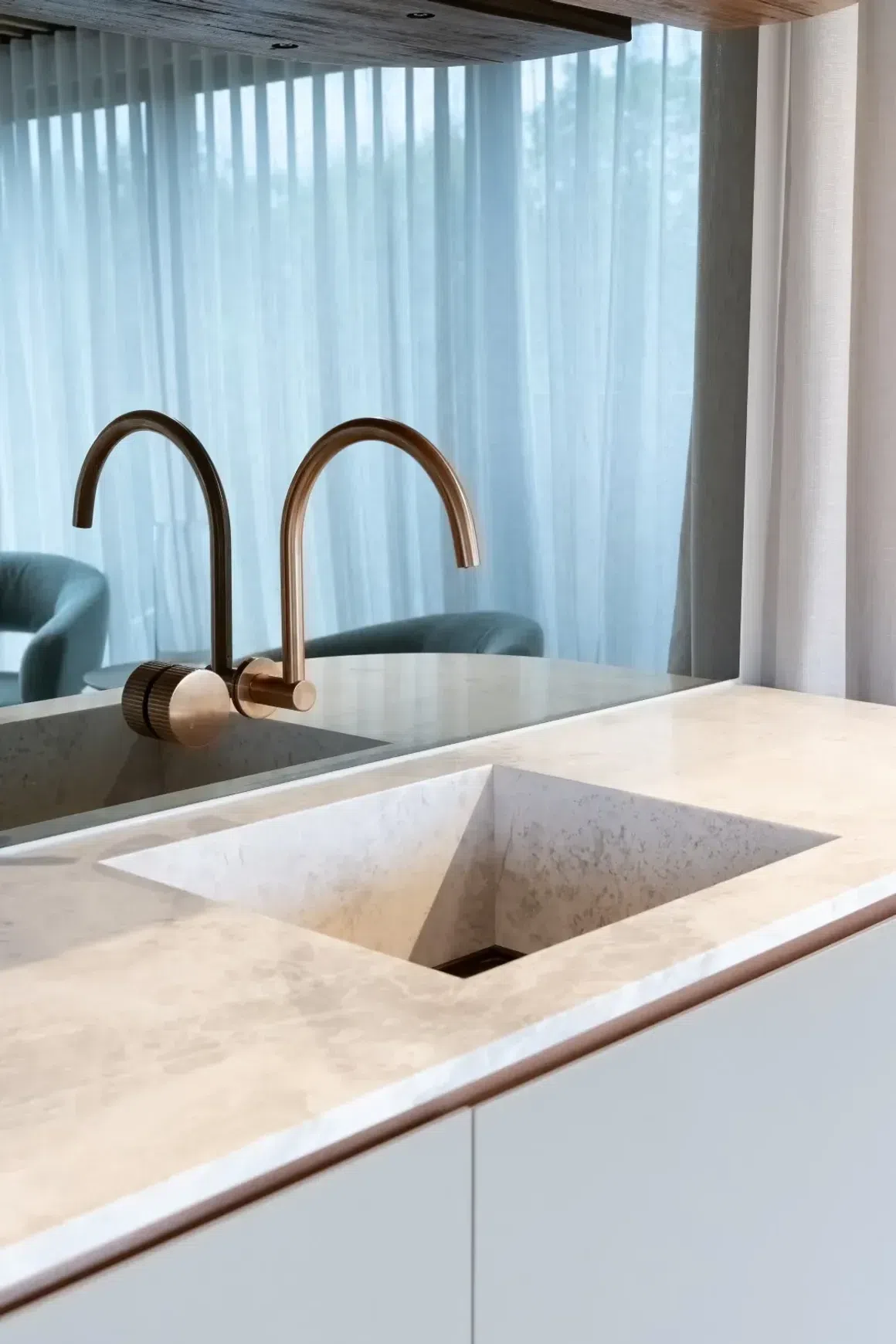 Lorde White Marble Benchtop