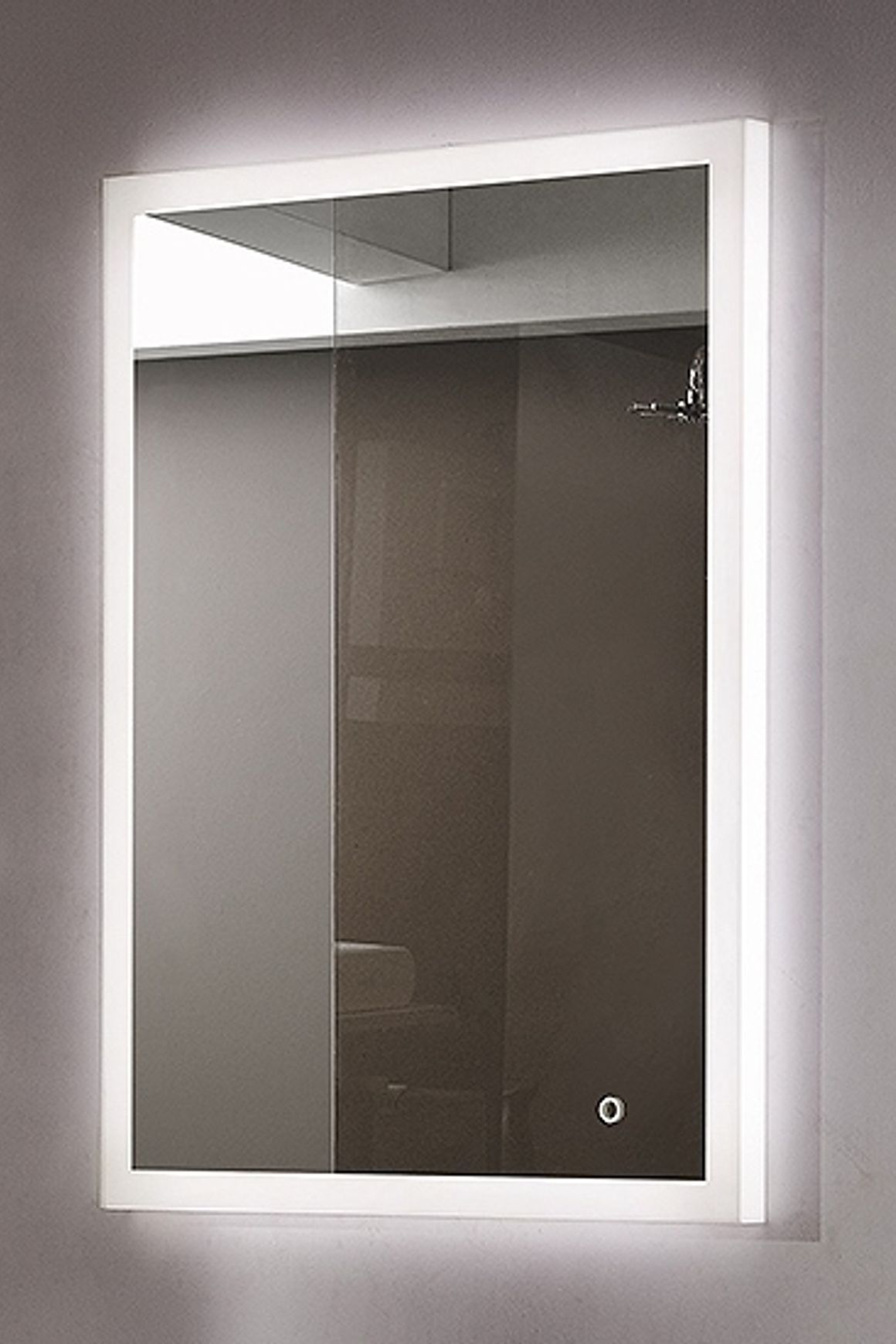 Diffused Frost LED Light Mirror with Demister