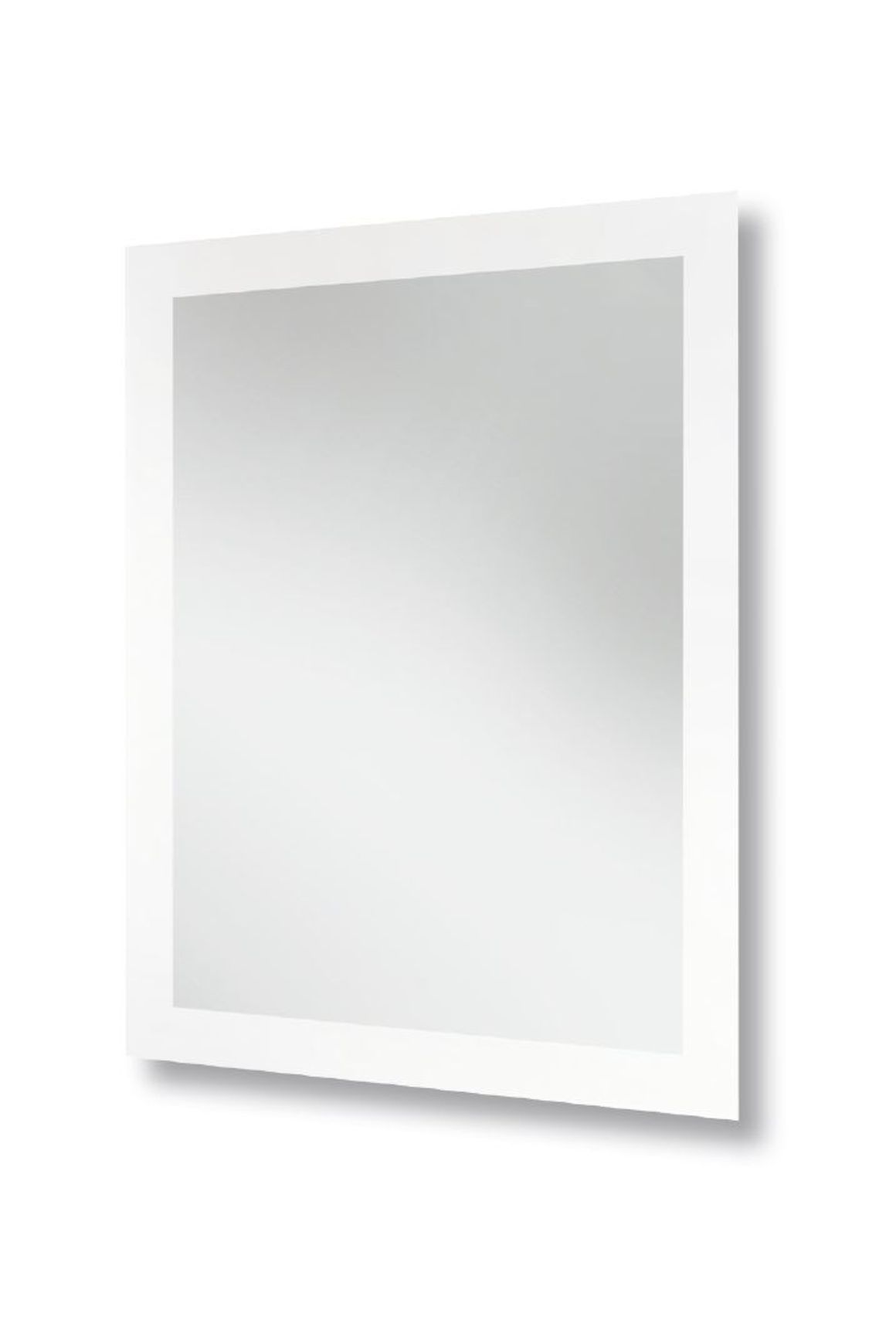 50mm Sandblast Frost Edge Mirror with Hidden Fittings