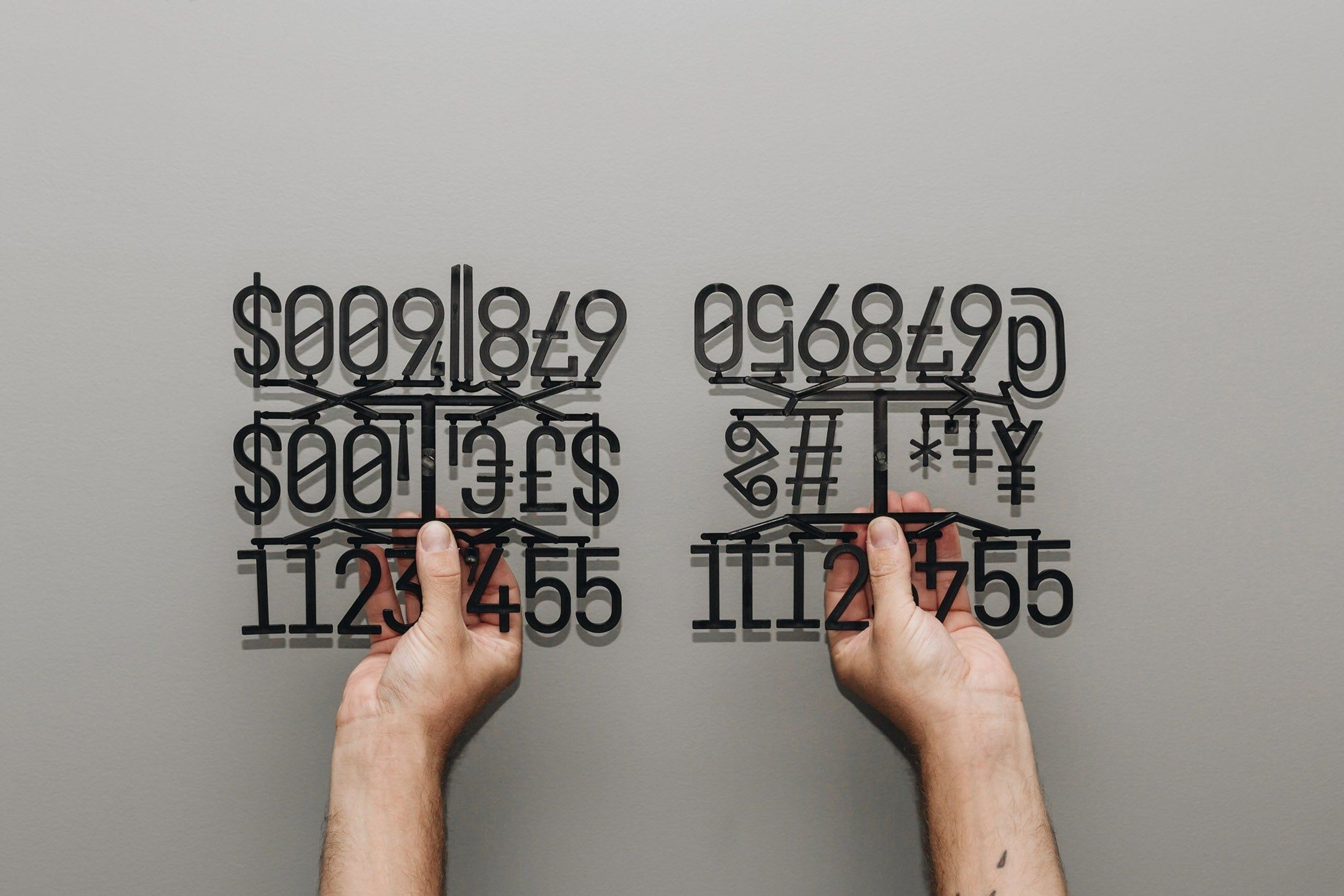 51mm Letter & Number Packs