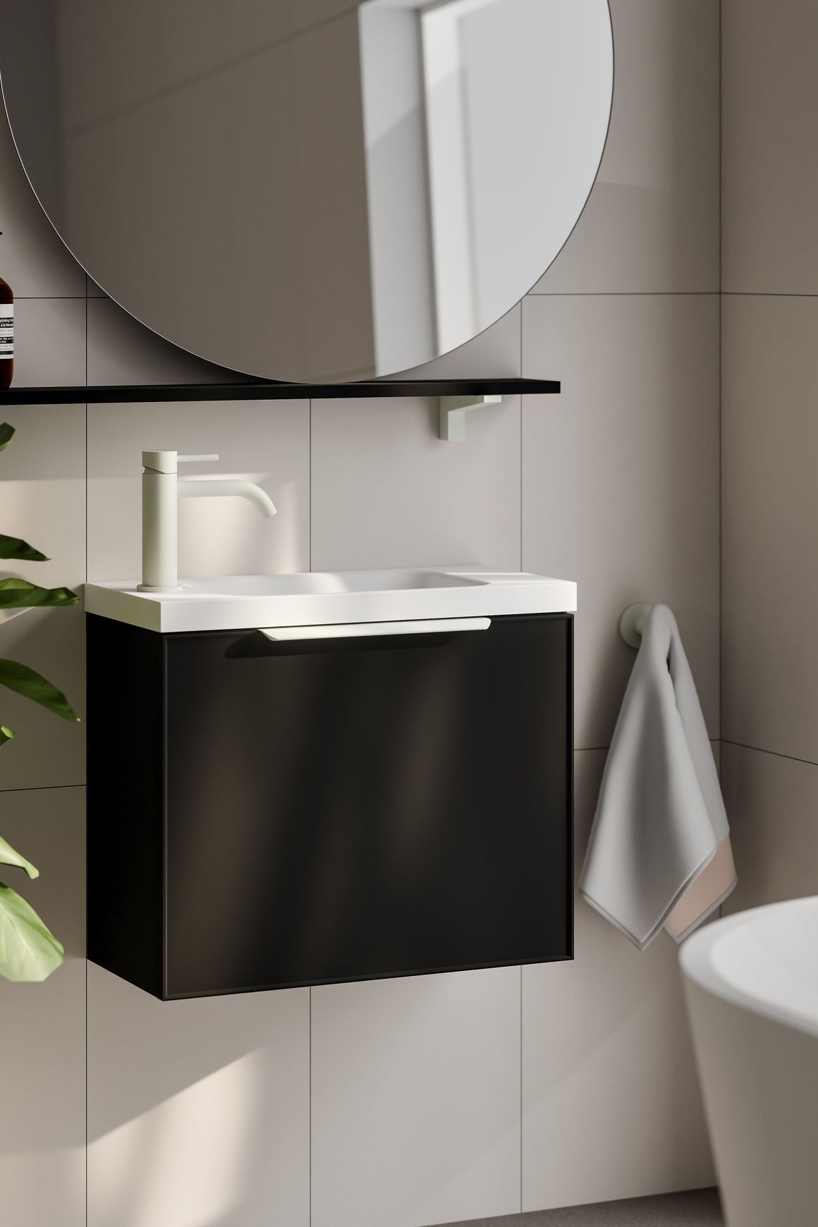 Lineare 550 WC Vanity | Wall-Hung