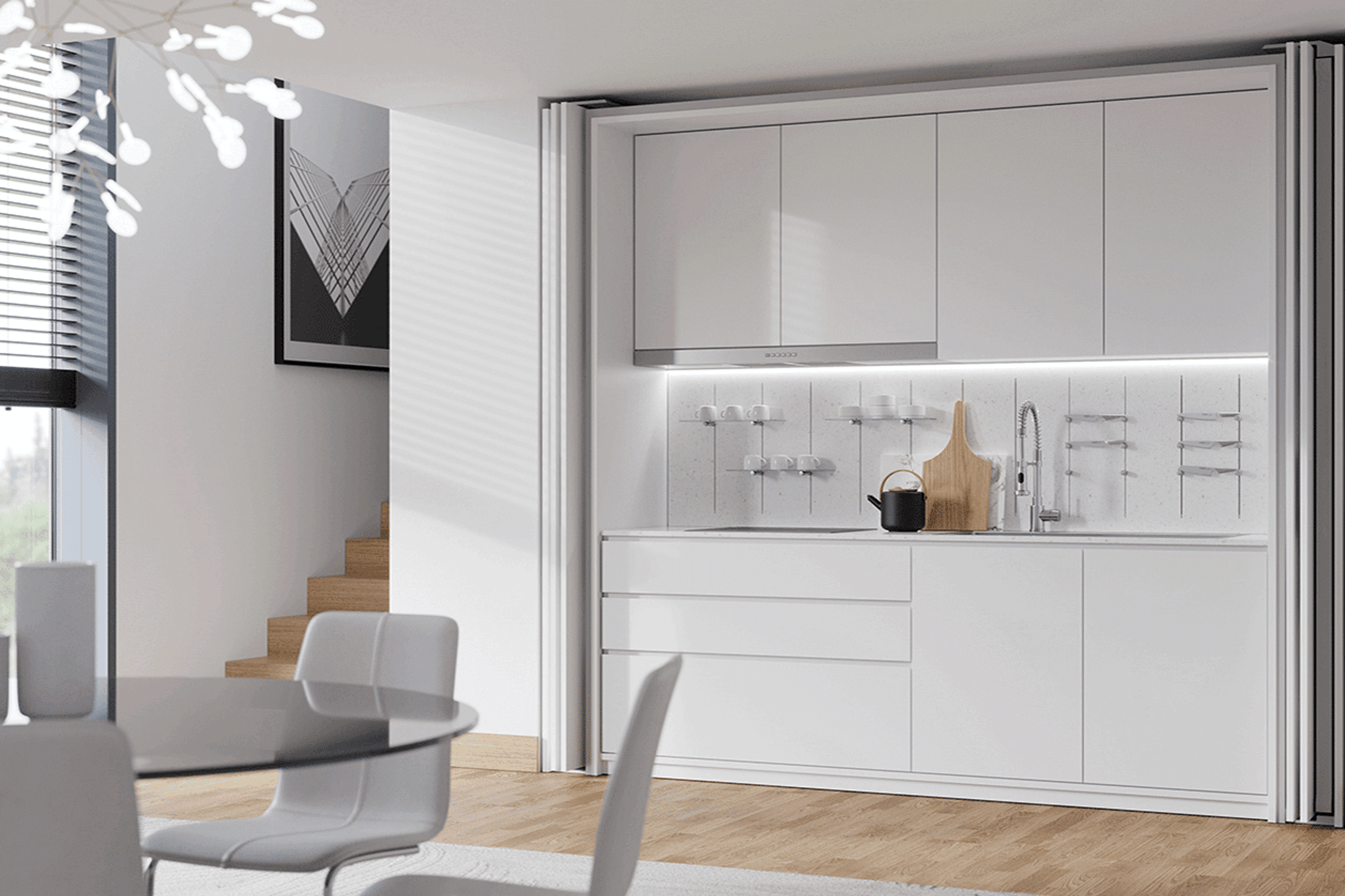 Salice Exedra2 Double Pocket Door System