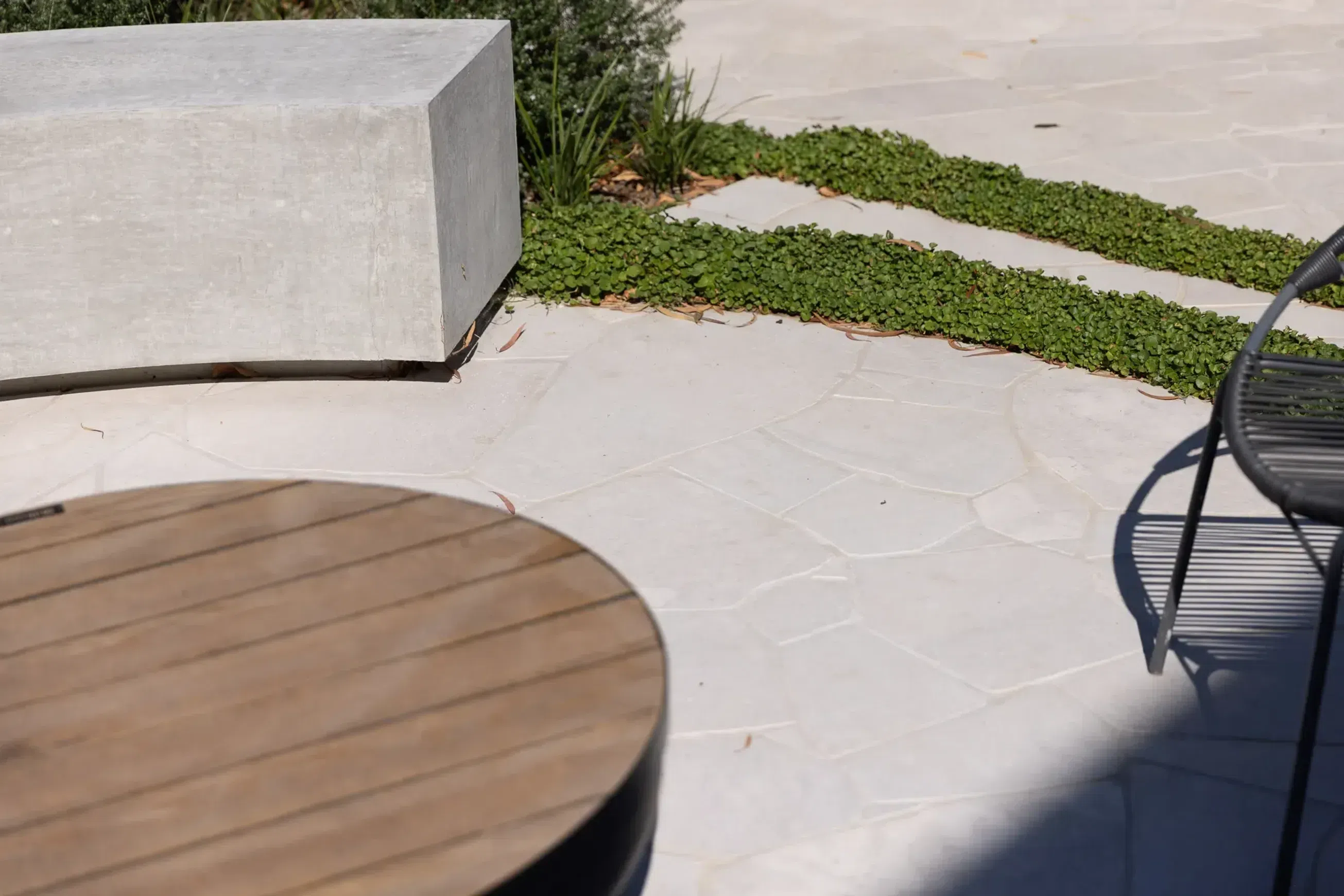 Tallin Grey Limestone Crazy Paving