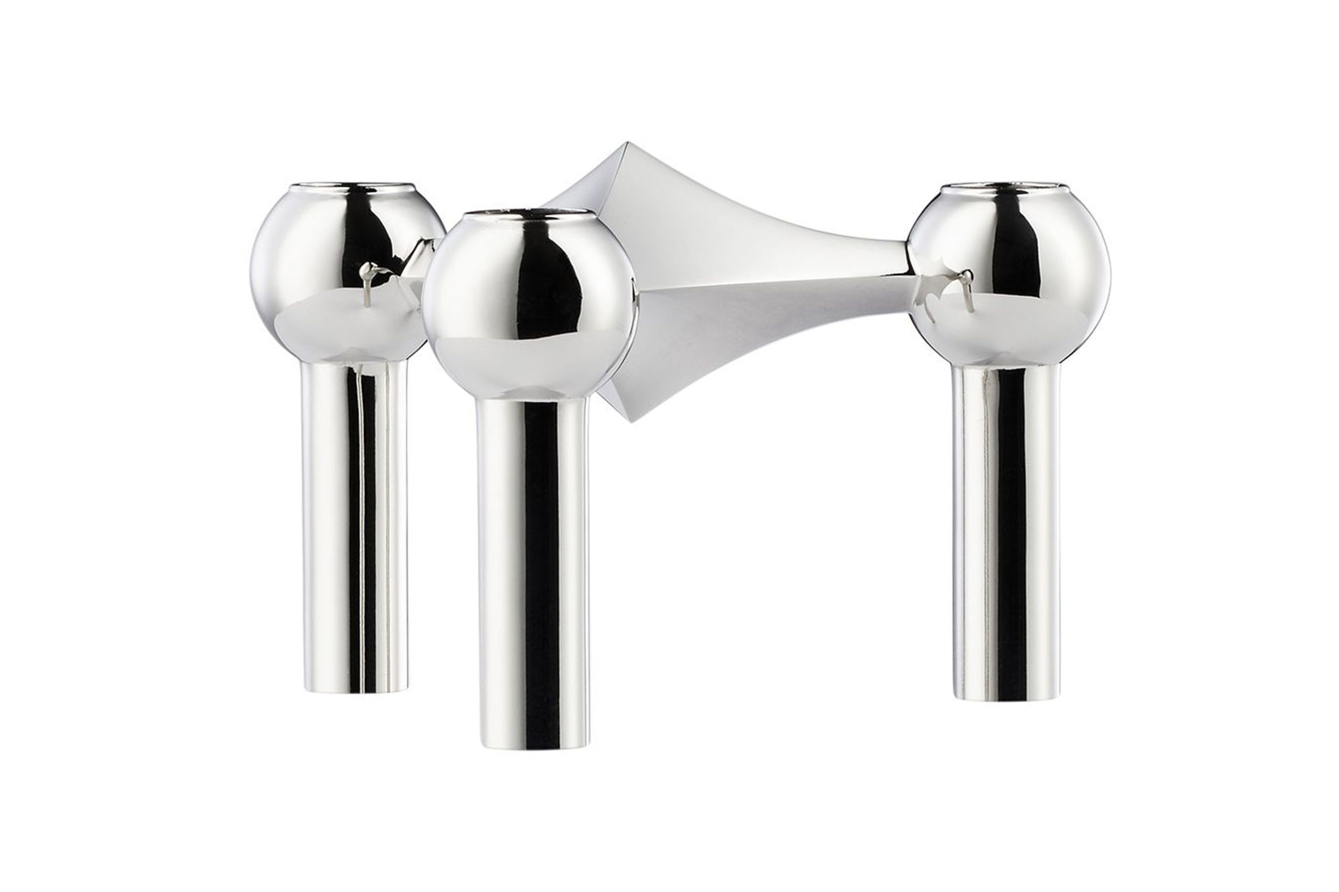 Stoff Nagel Candle Holders – Chrome 1 Pack