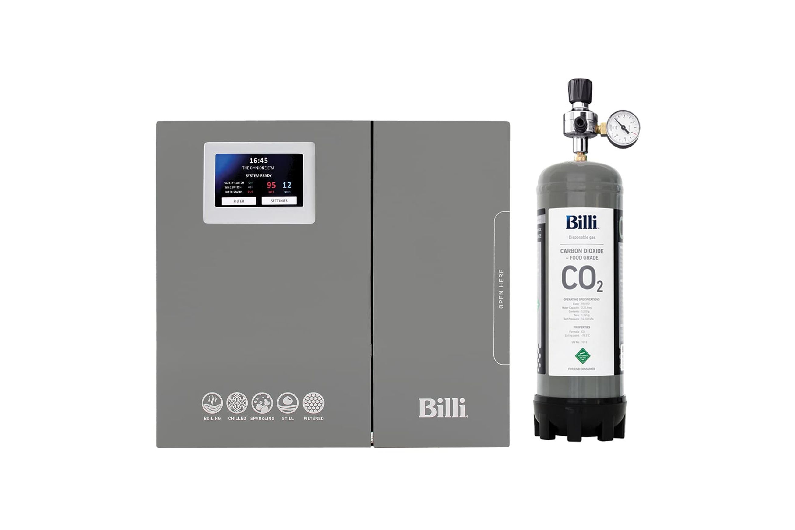 Billi OmniOne Pro60 with XL Levered Dispenser