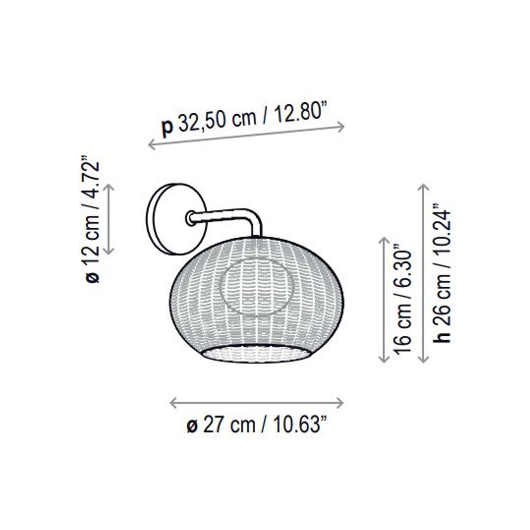 Garota A01 Wall Light