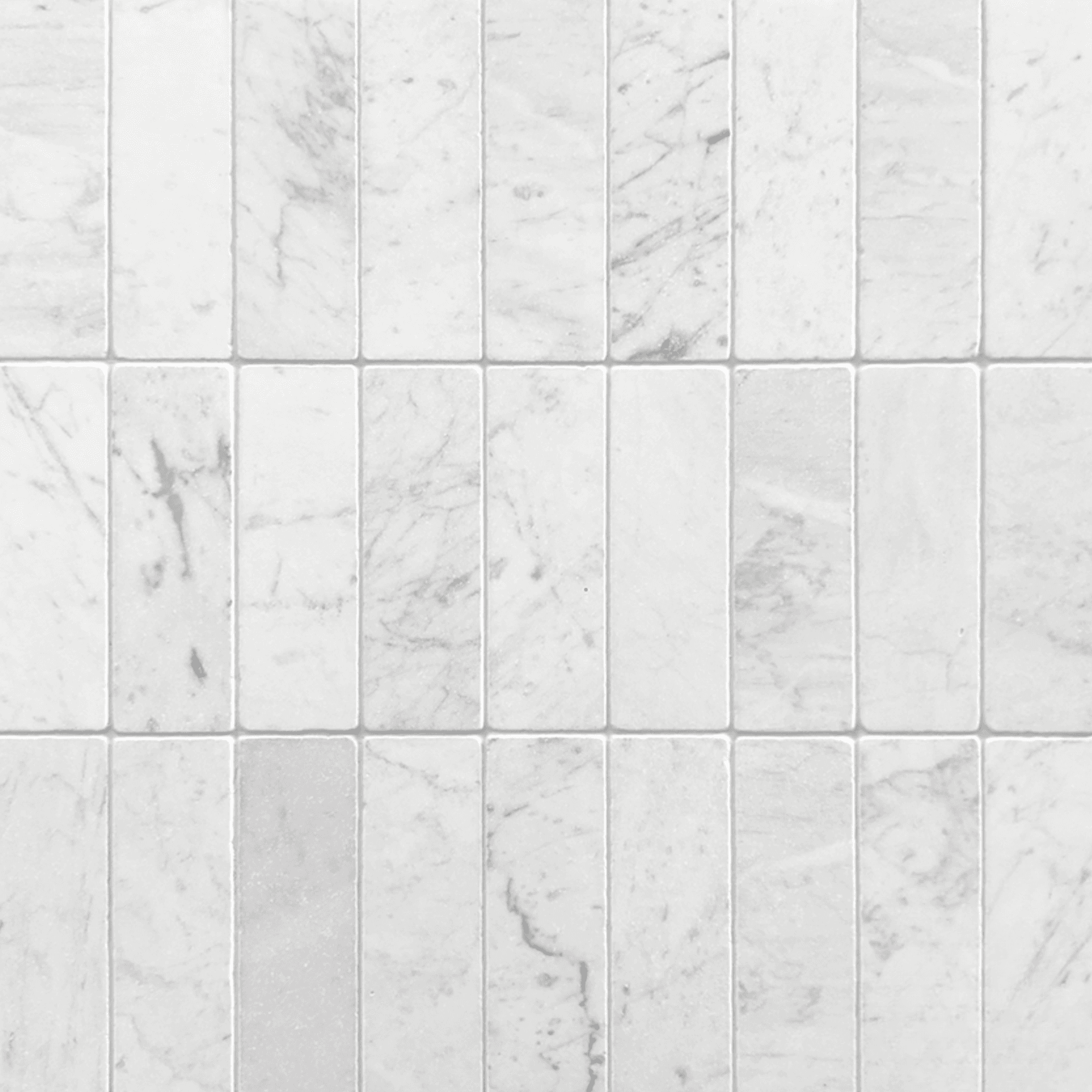 Carrara Tumbled Tile 200x65mm