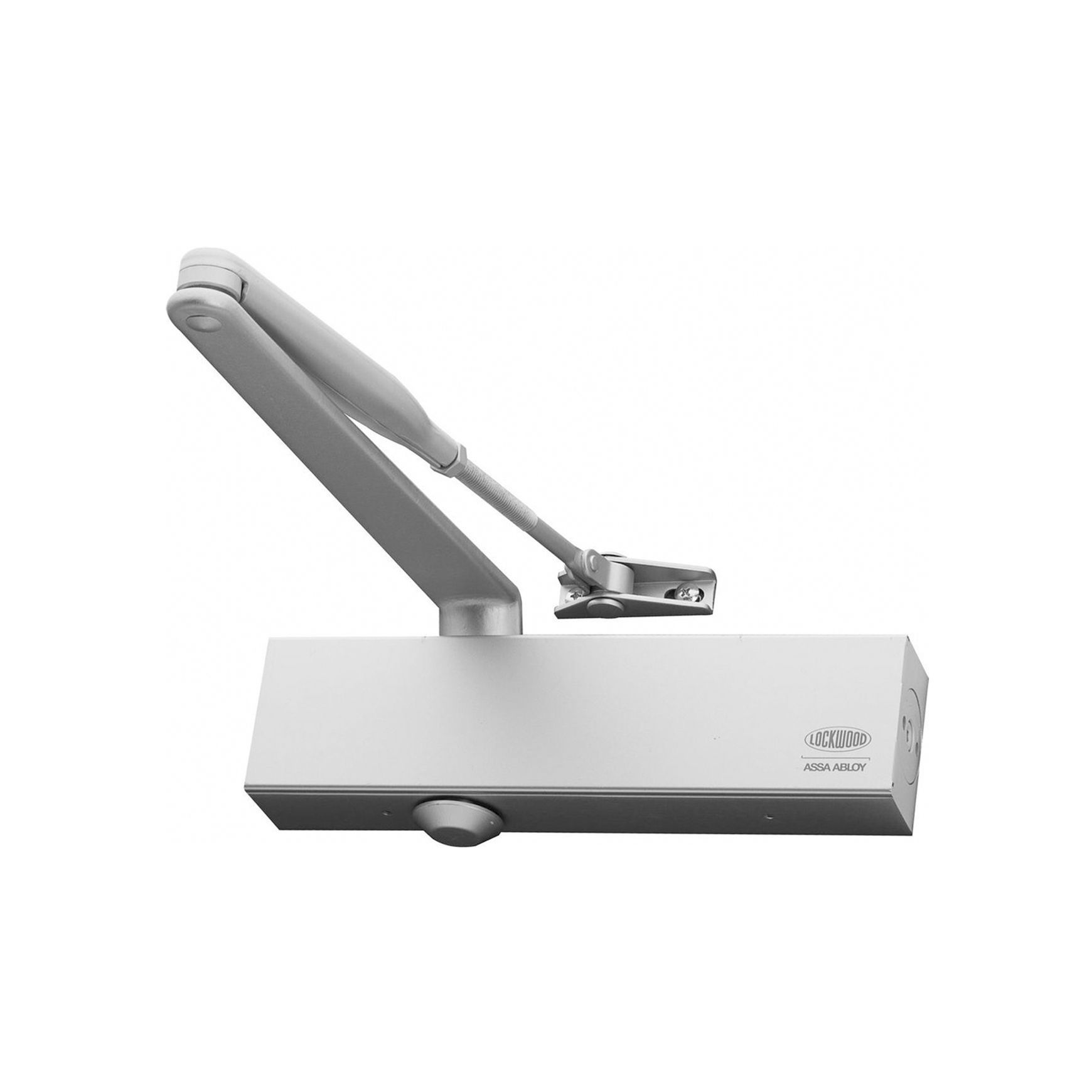 Lockwood 726 EN 2-6 Door Closer Backcheck Silver