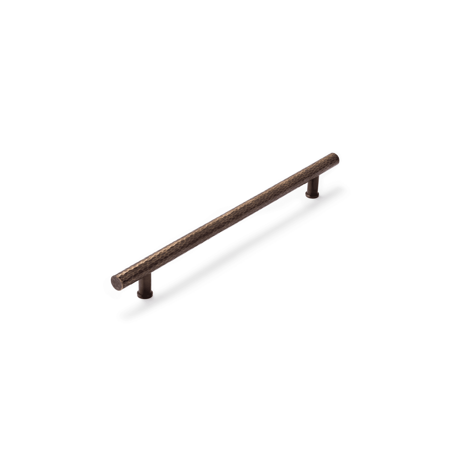 Tarn 450mm Hammered Brass Entrance Pull