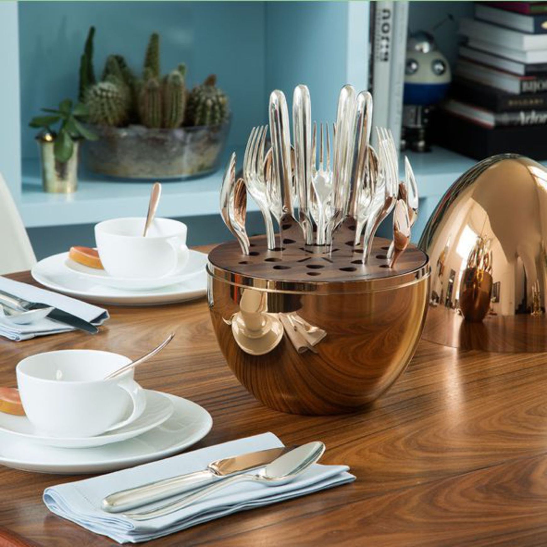 Mood Precious 24 Piece Cutlery Set in Egg