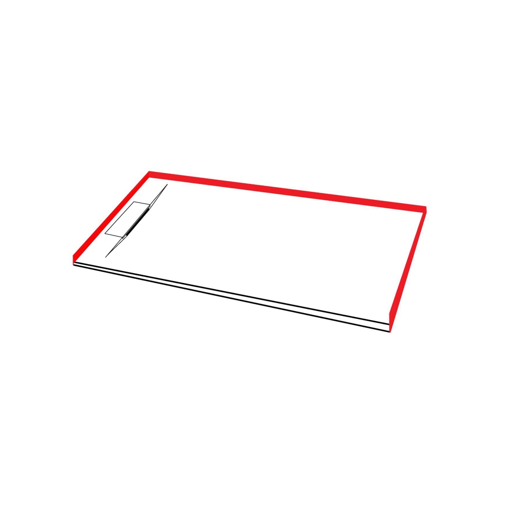 Pinnacle Alcove Tray 900x1600x900