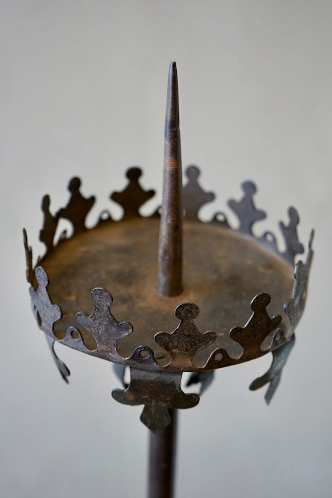 Large Italian Wrought-Iron Candlestick - 1400mm