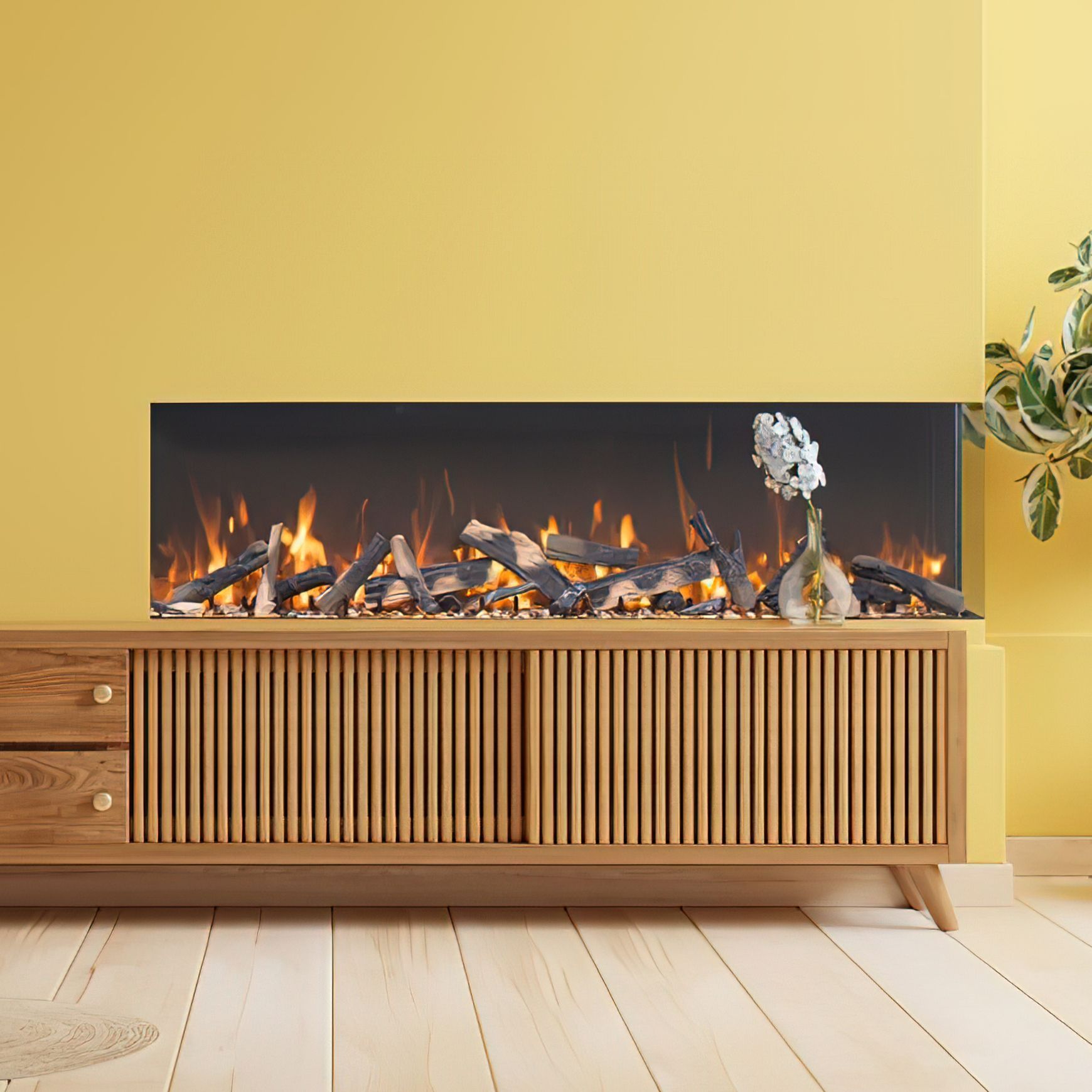 Amantii Tru View Bespoke 65 Electric Fireplace