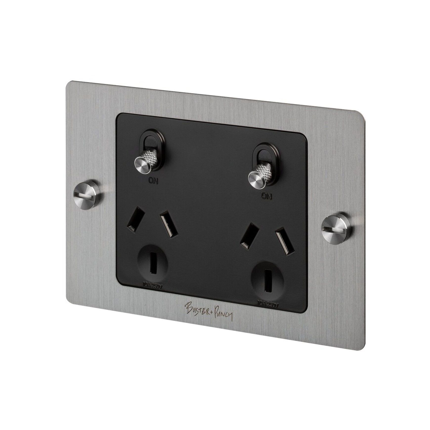 2 Gang GPO Socket Switch