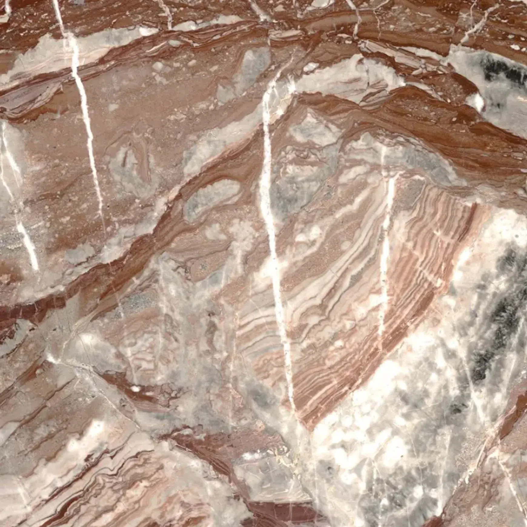 Arabescato Rosso Marble Benchtop