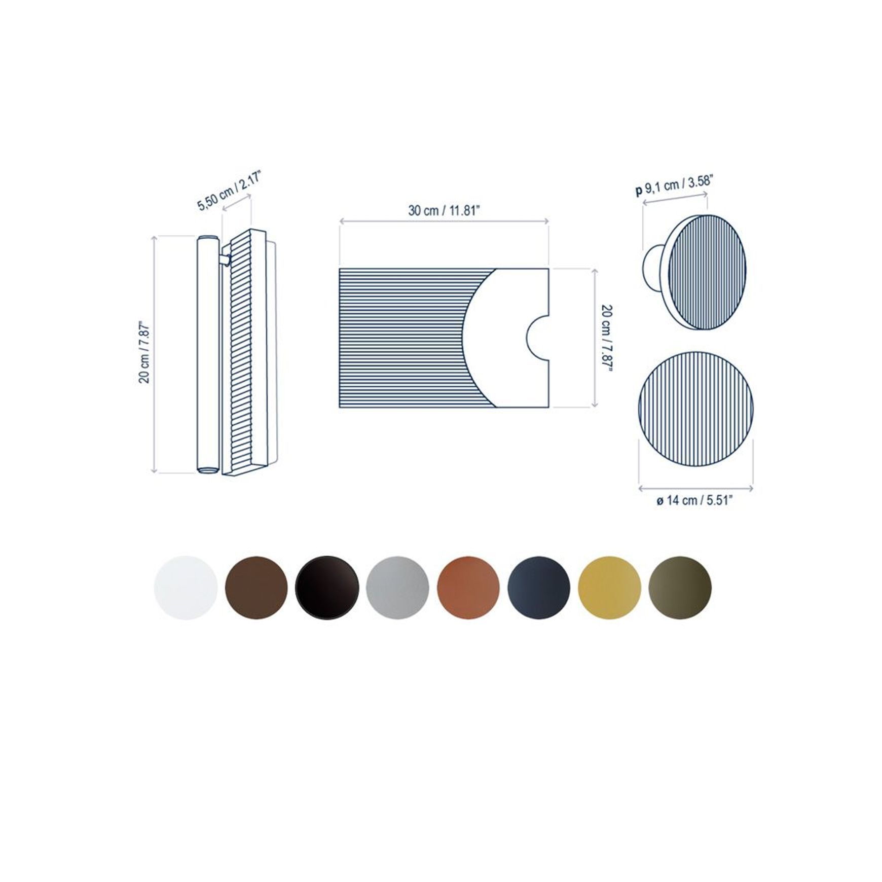 Arid A/04 Wall Light
