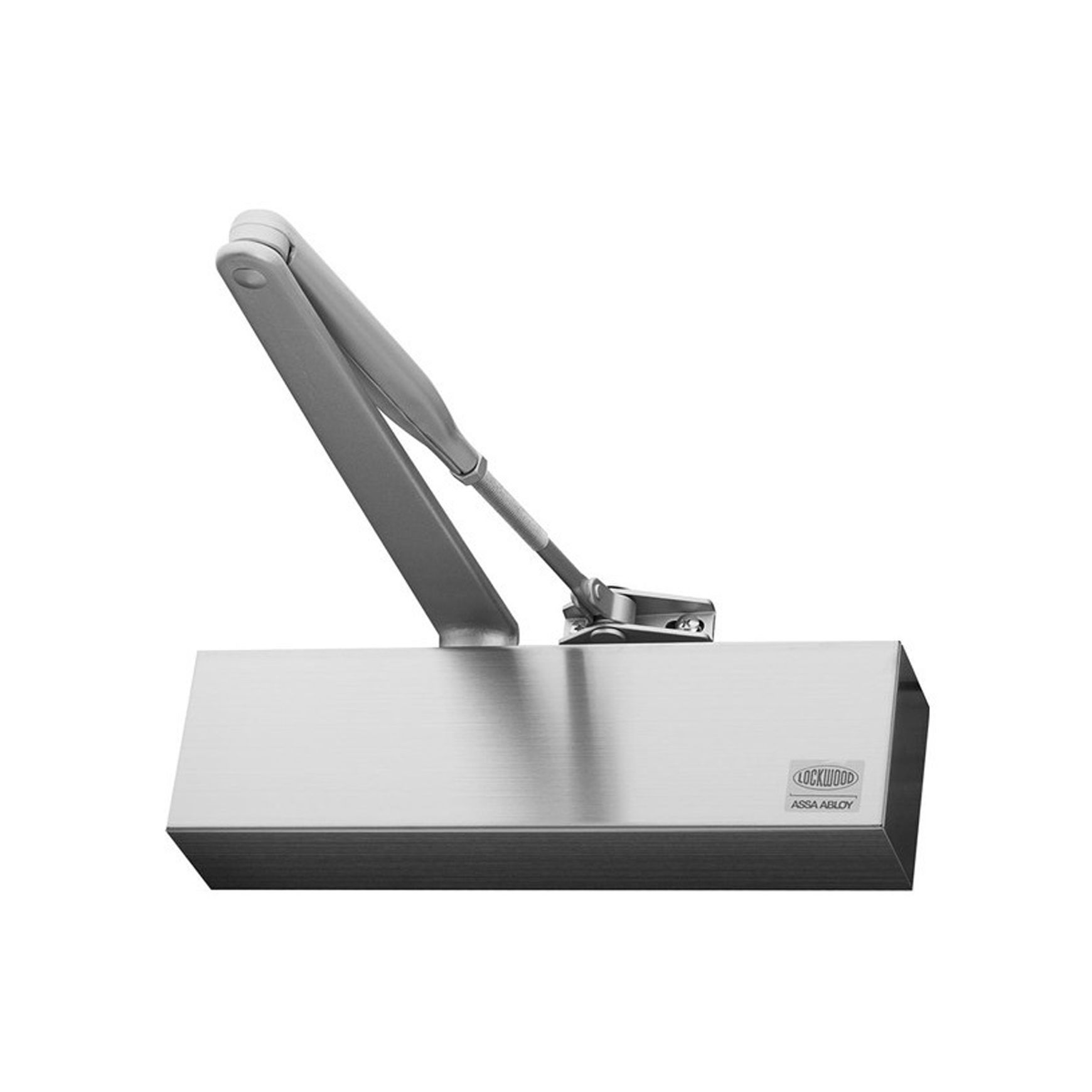Lockwood EN2-6 Standard Arm Door Closer Fire Rated Silver 7726DASIL
