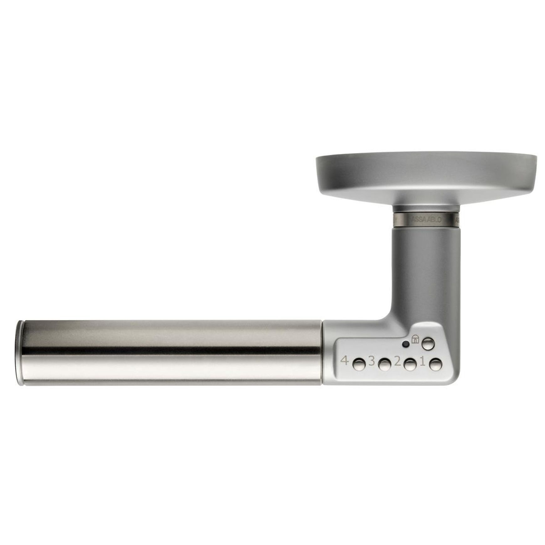 Lockwood Electronic Lock Code Door Lever Right Hand Stainless Steel 8816RSS