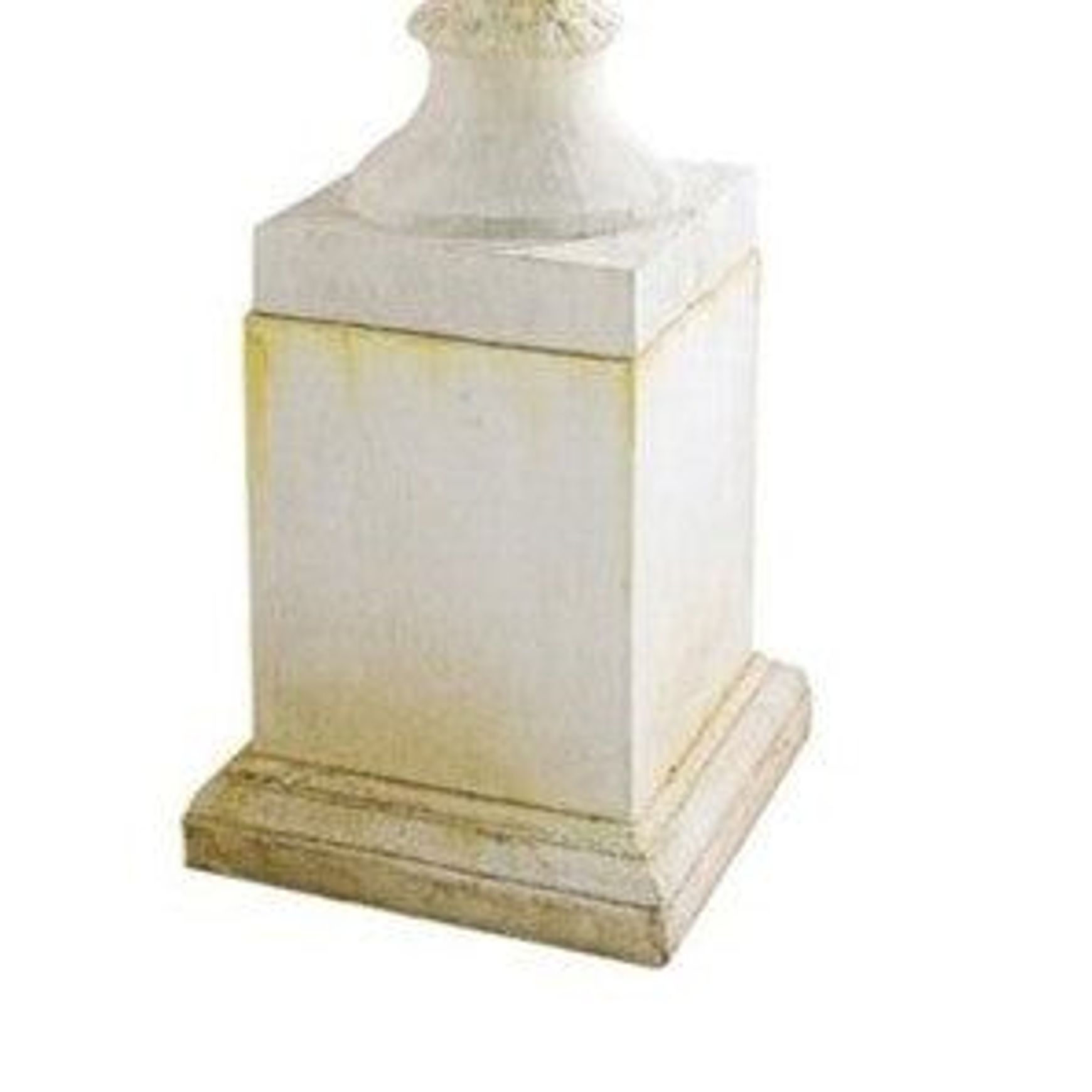 Robert Adams Urn And Plinth - Pietro Stoneware