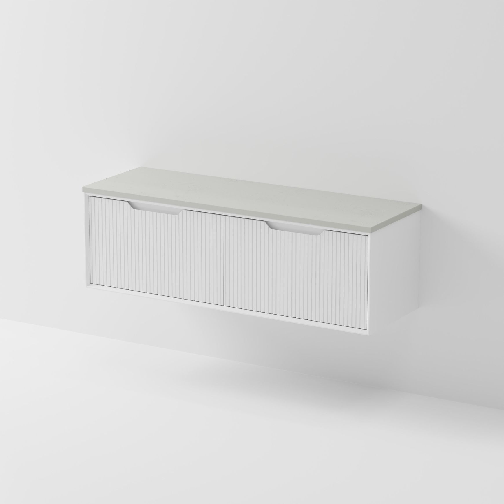 Aria 1500 Vanity | Concrete Slab Top