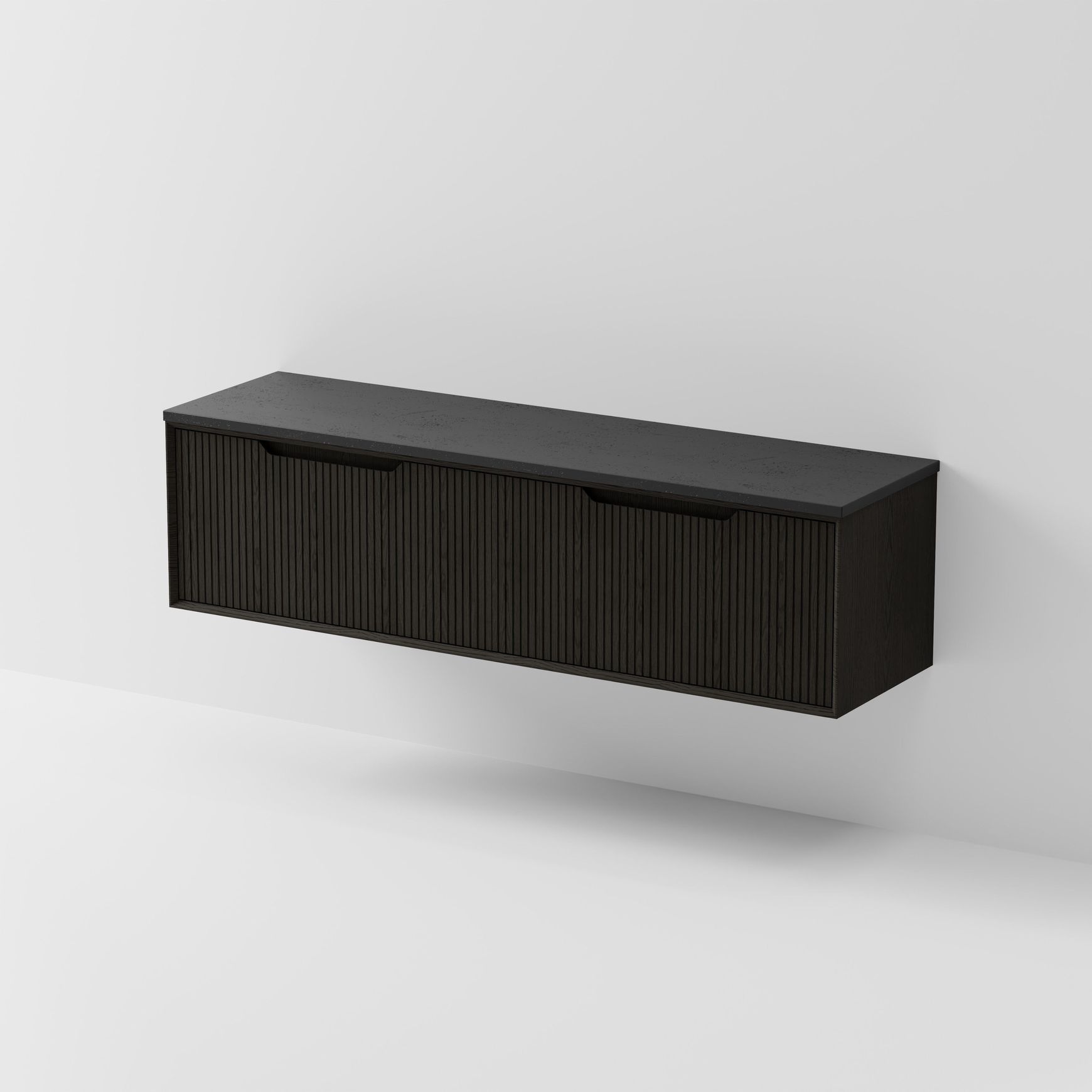 Aria 1800DB Vanity | Concrete Slab Top