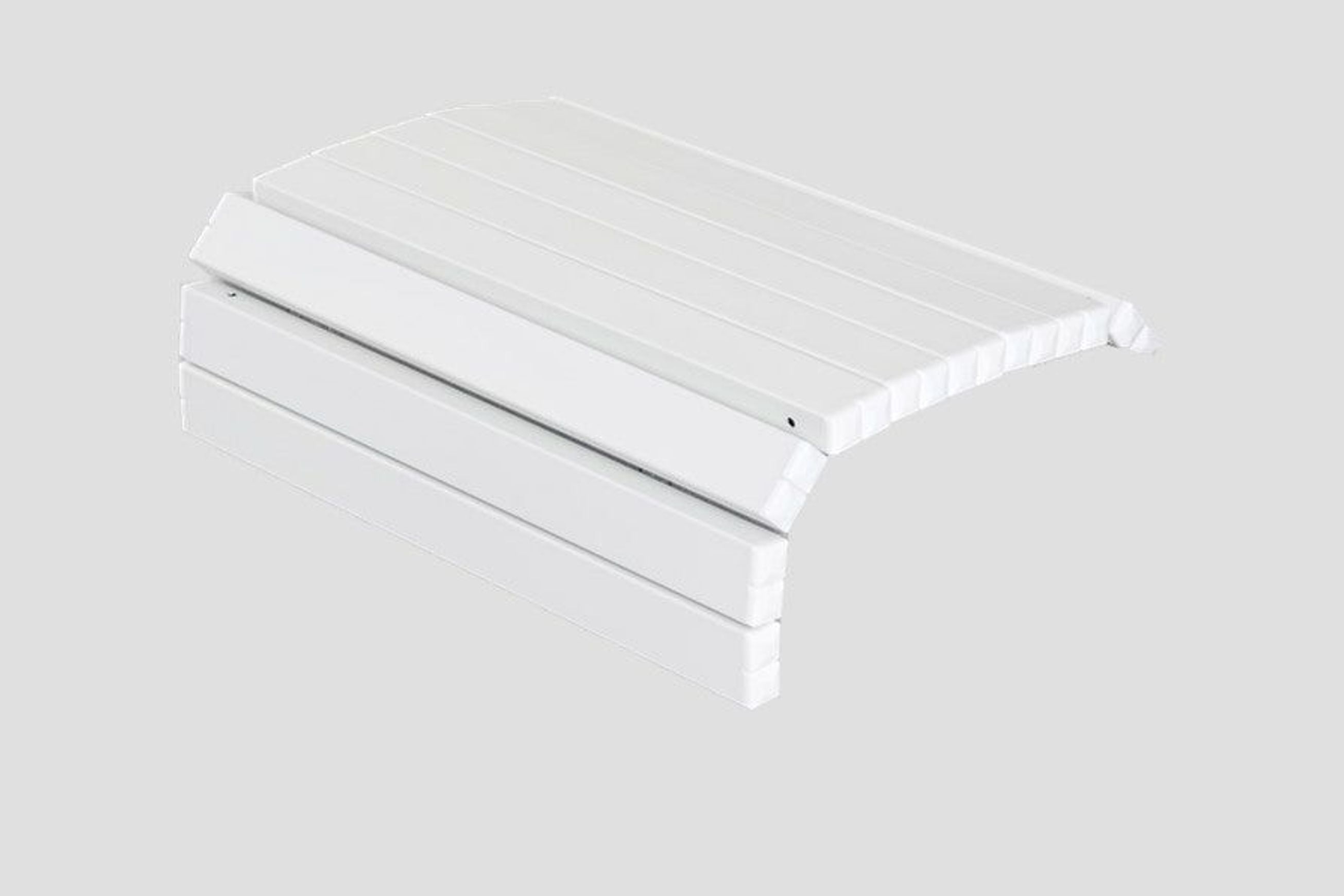 Aluminium Slat Tray - White