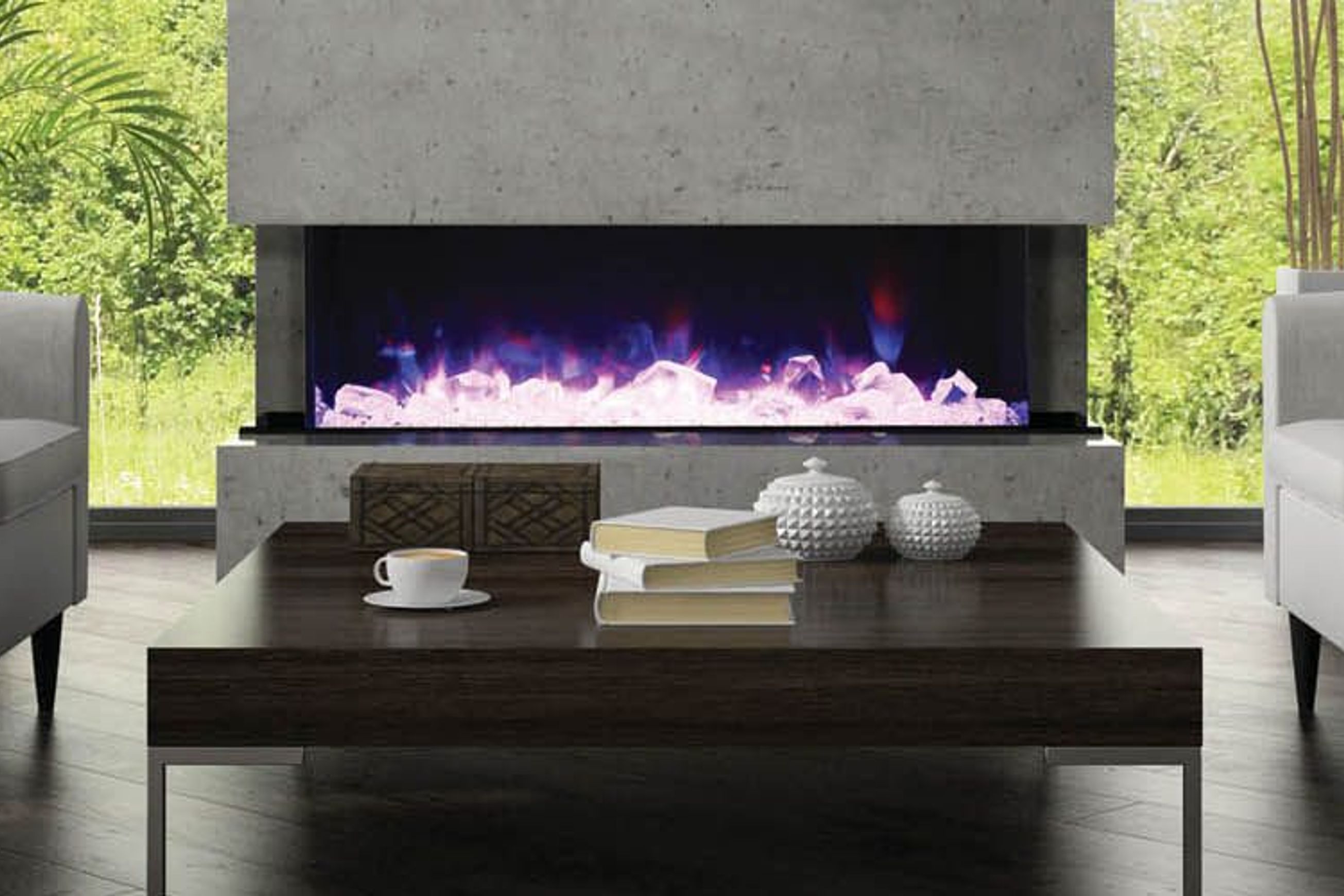 Amantii 72 Truview XL Electric Fireplace