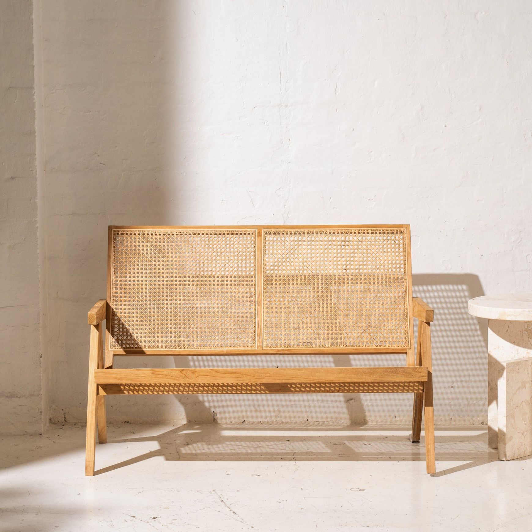 Amar Relaxed Rattan Loveseat