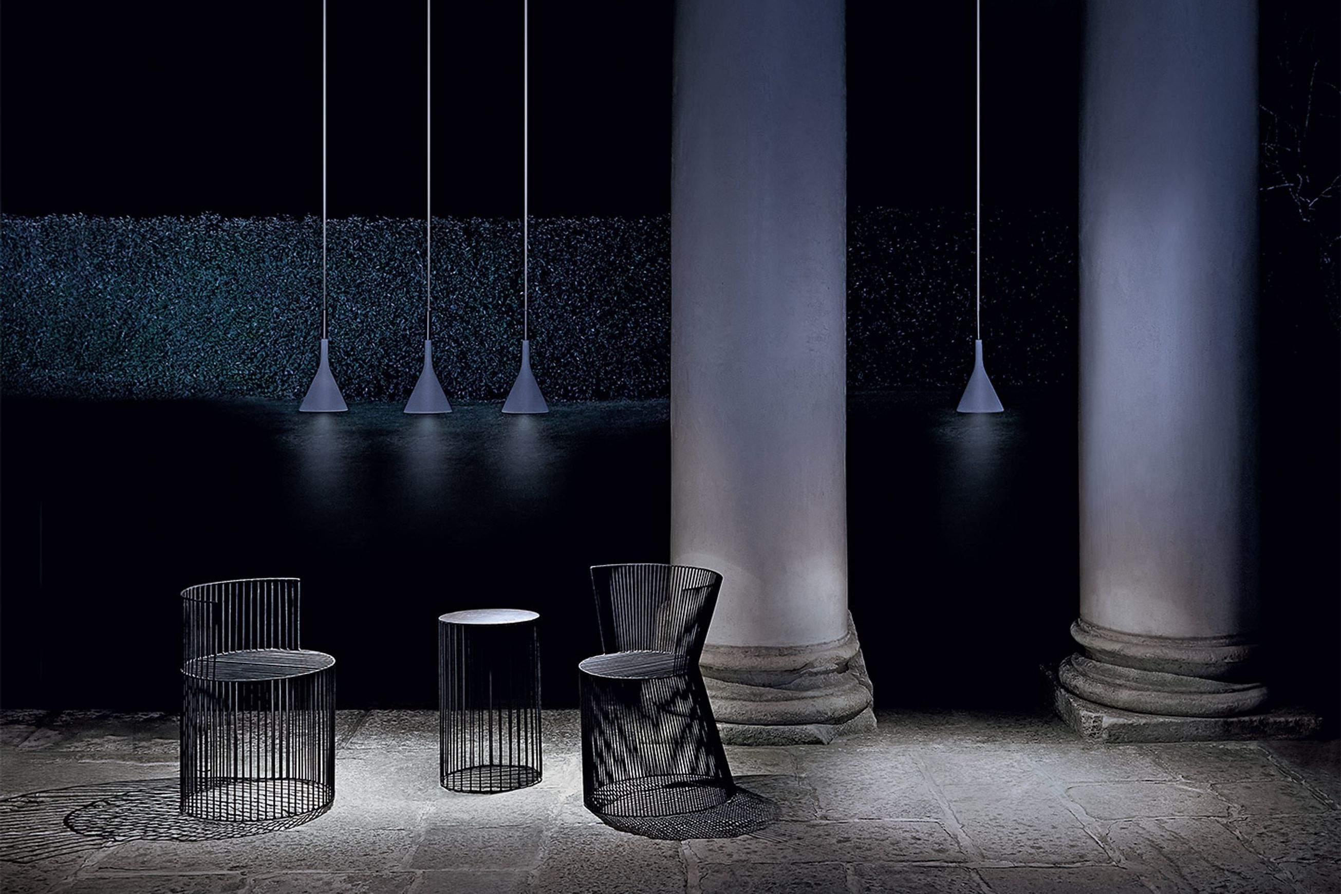 Aplomb Outdoor Suspension Lamp