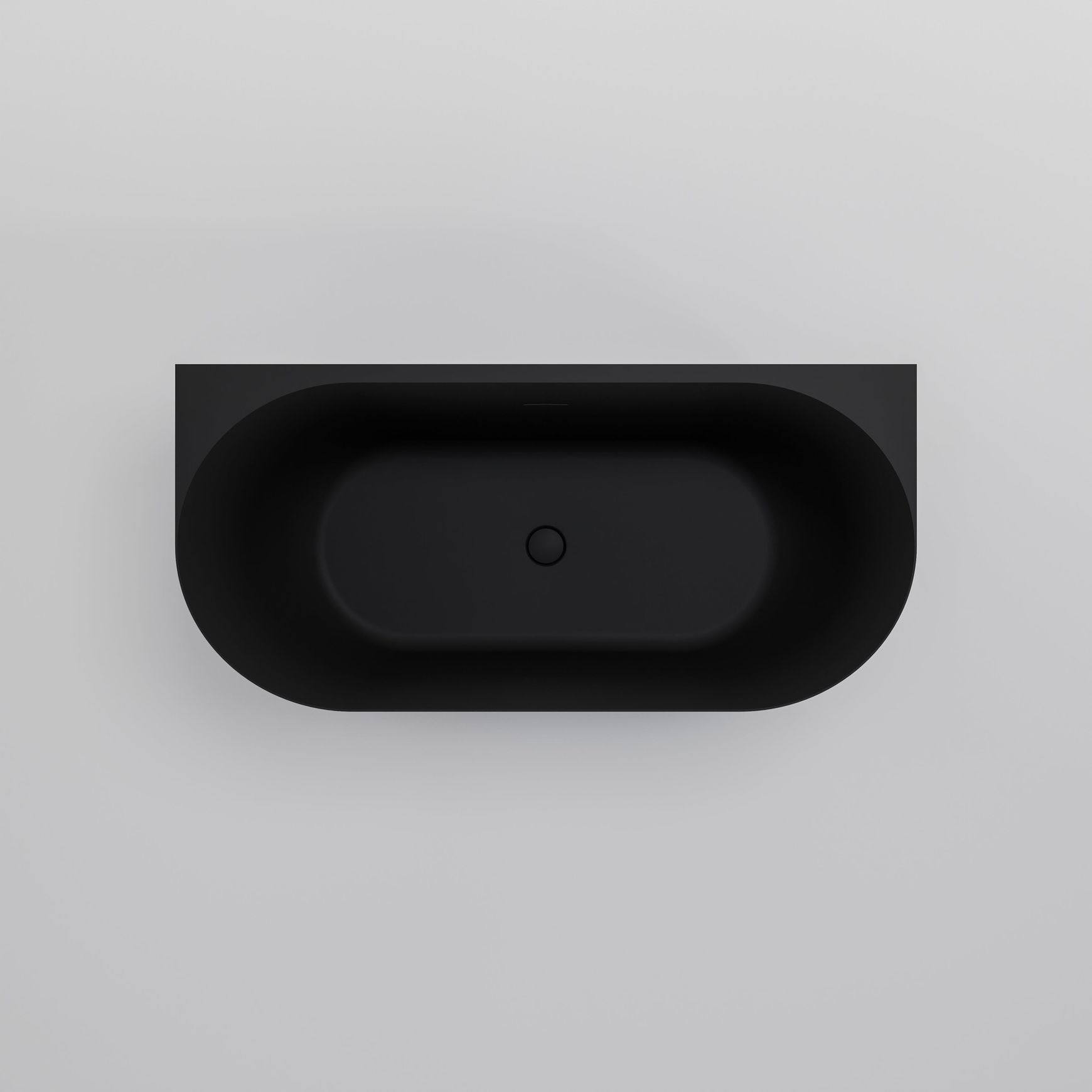Endura Acrylic Arc 1600 Back to Wall Bath