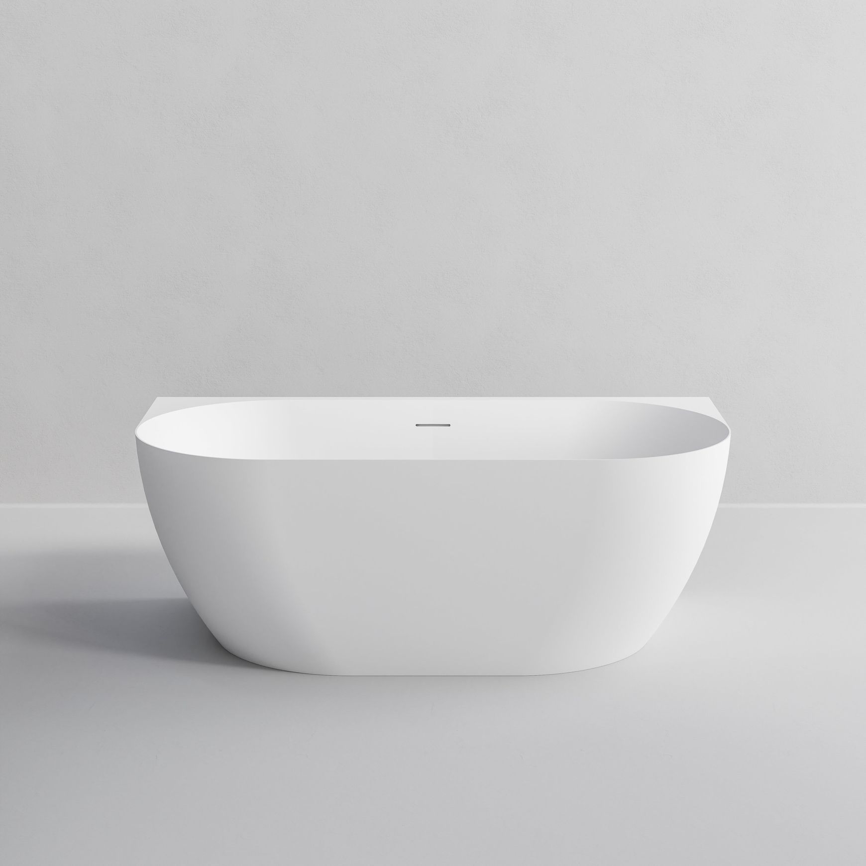 Endura Acrylic Arc 1600 Back to Wall Bath