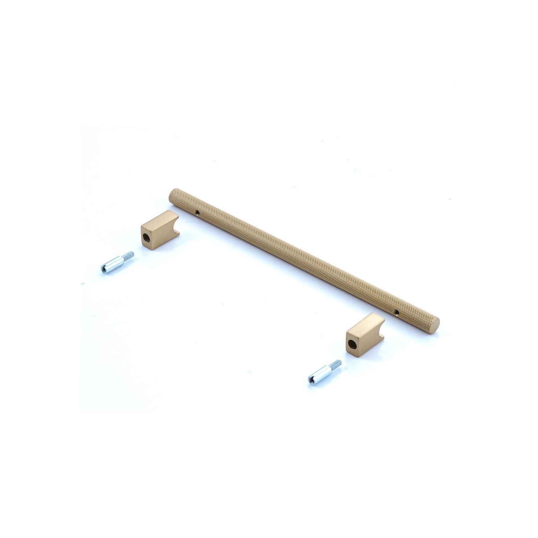 Arezzo Knurled Bar Handle - Single Fixing Post