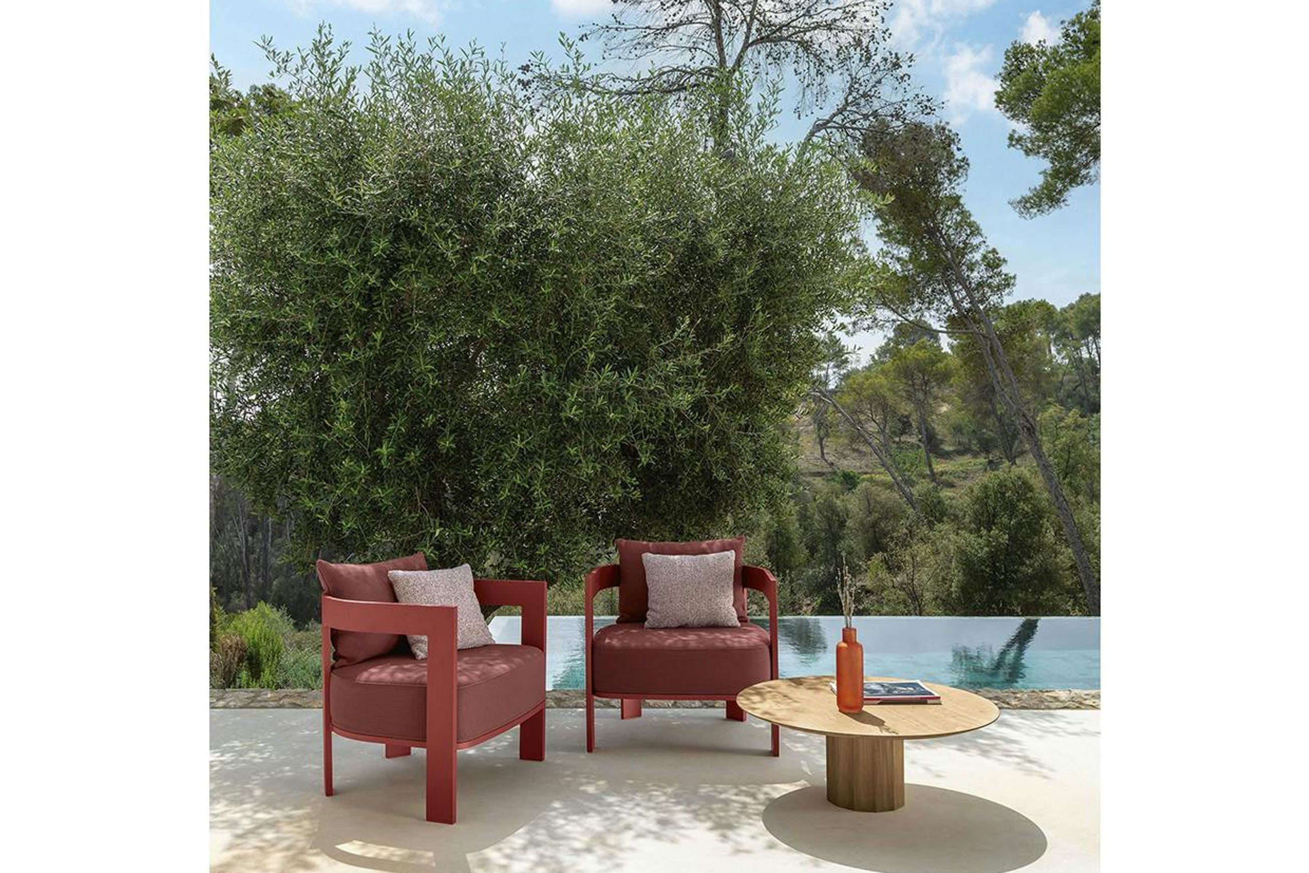 Argo Alu Lounge Armchair