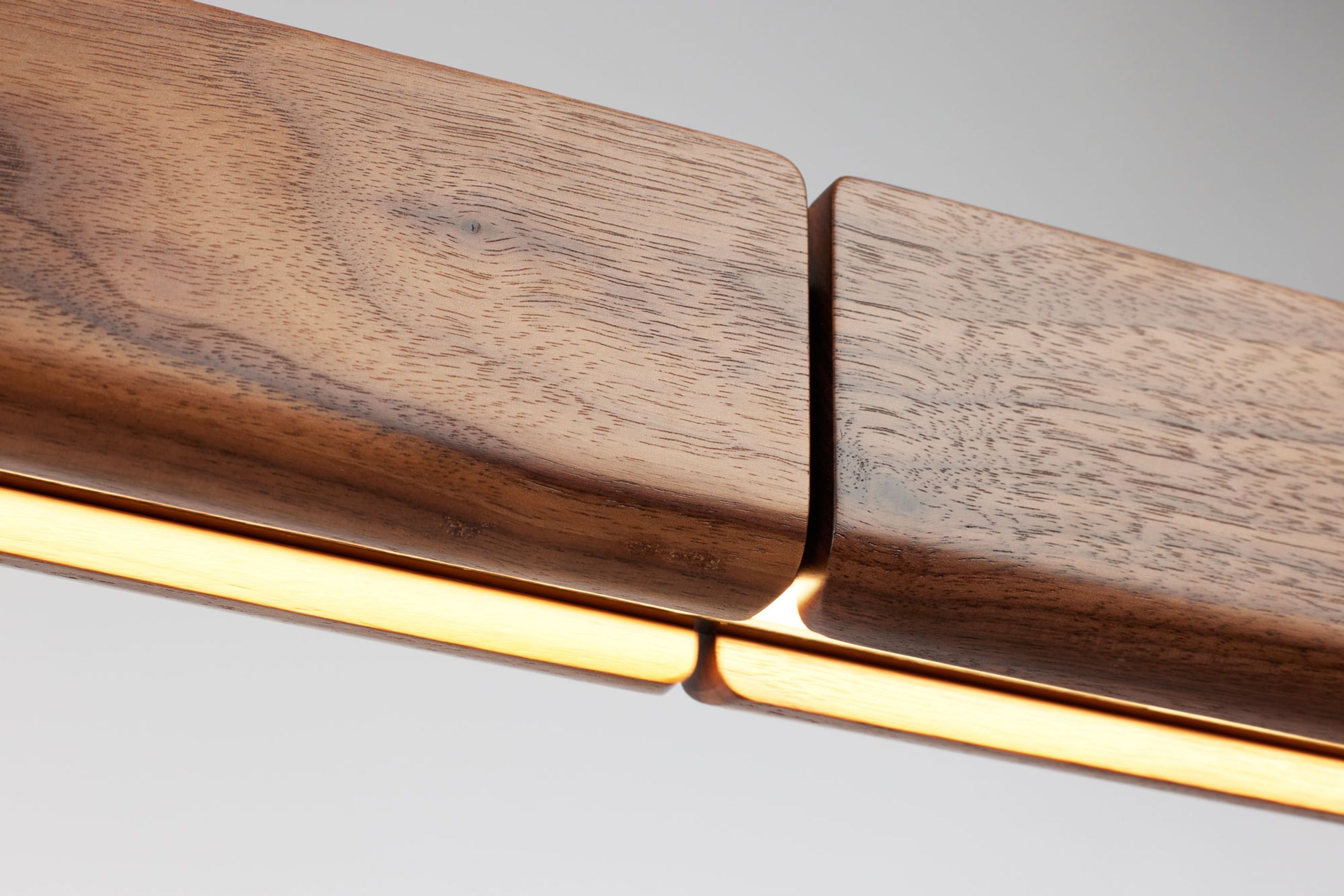 Array Pendant | American Oak - Black