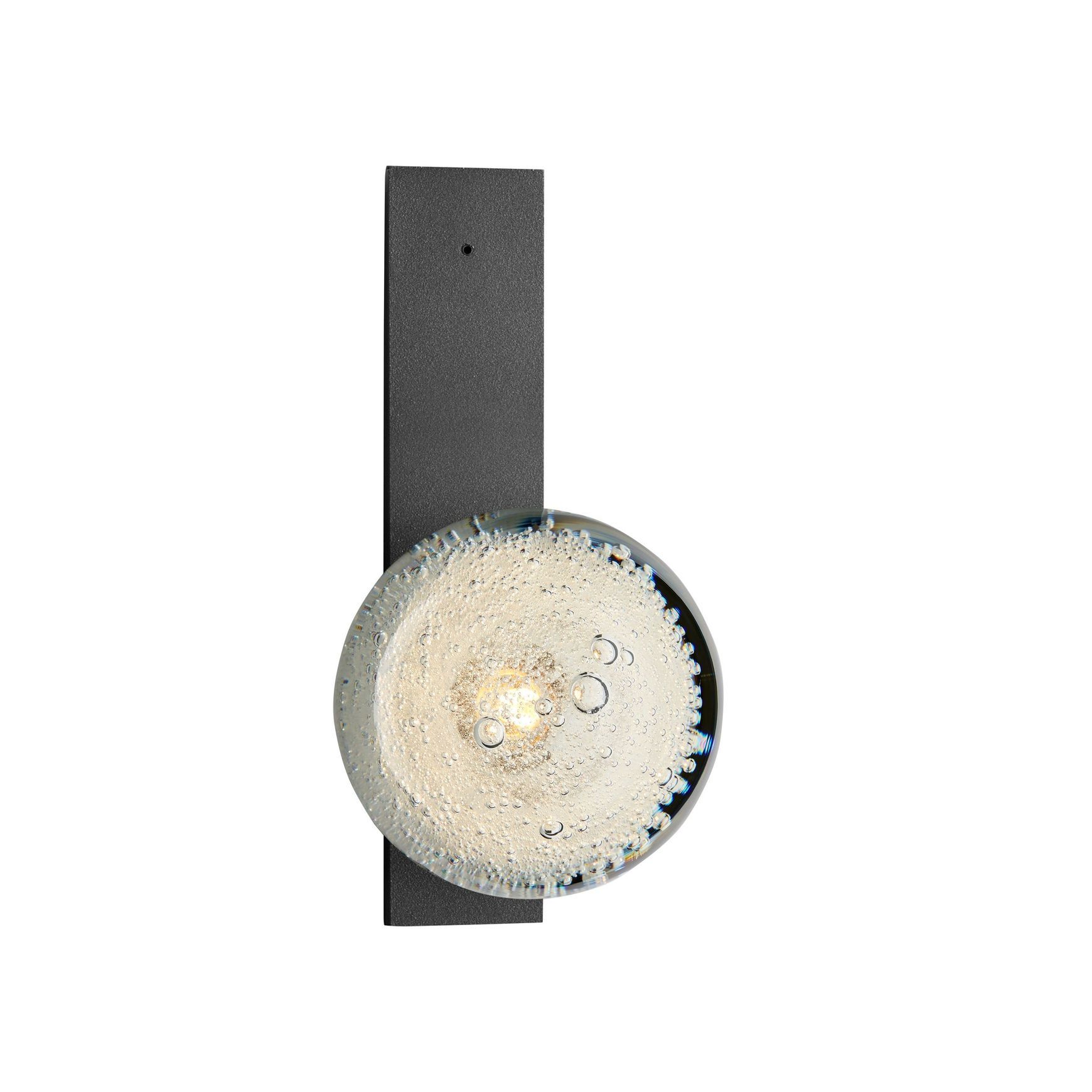 Fizi Single Ball Flat Wall Sconce