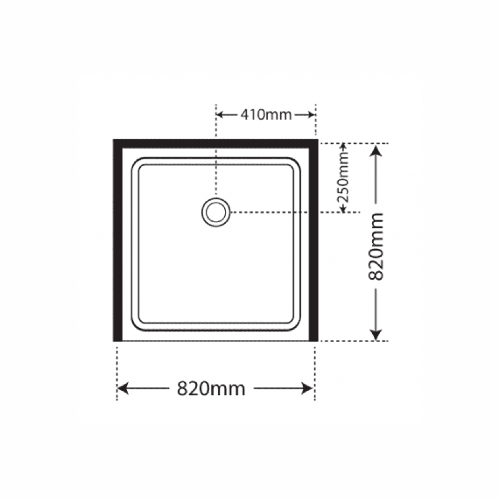 Aquero Alcove 900x900x900